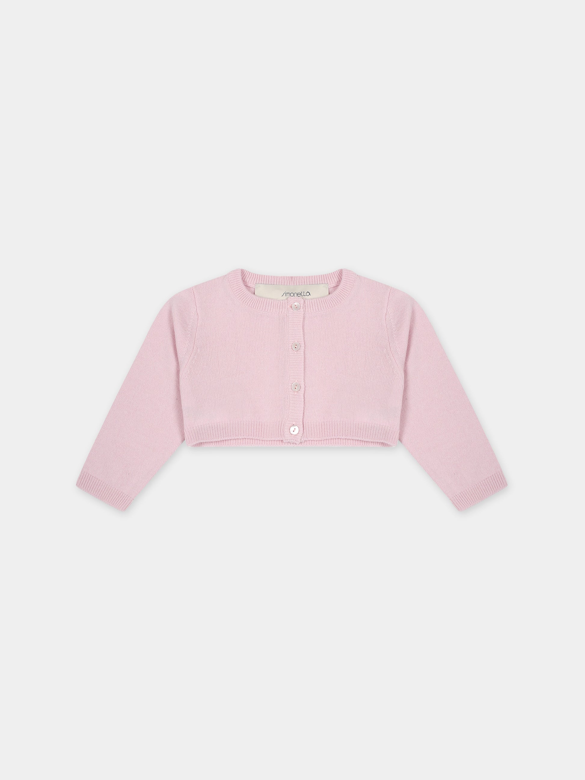 Cardigan rosa per neonata,Simonetta,ST9000 W0052 578