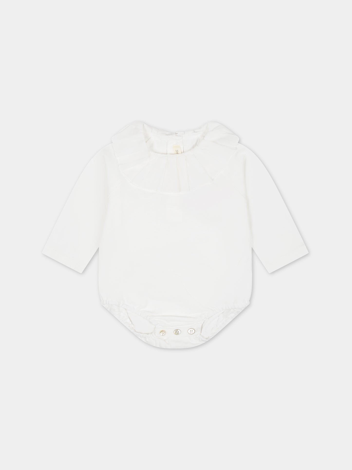 Camicia bianca per neonata,Zhoe & Tobiah,BCY2 1