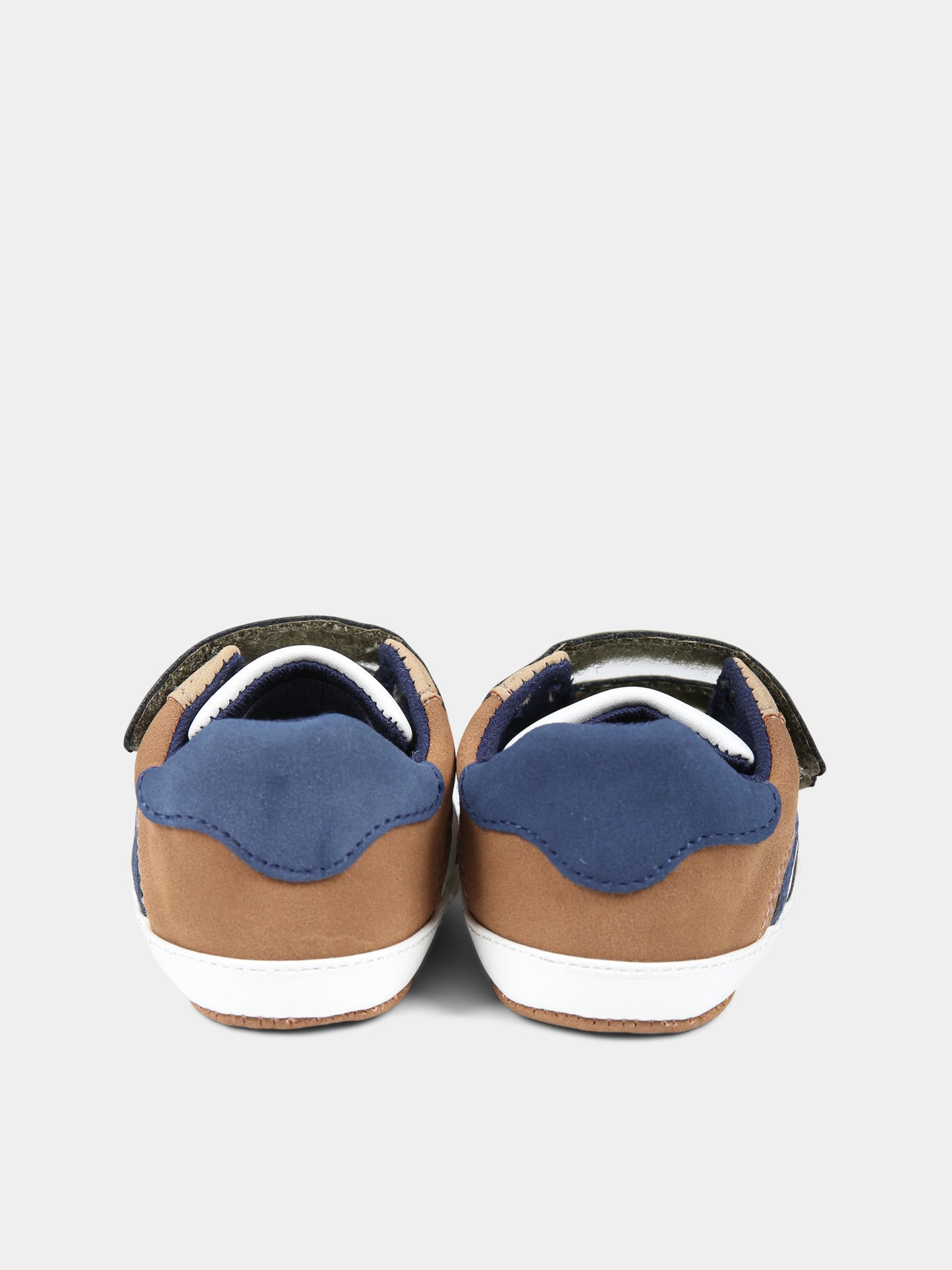 Sneakers bianche per neonato con logo,Tommy Hilfiger Junior,T0B4 33091 1269A330