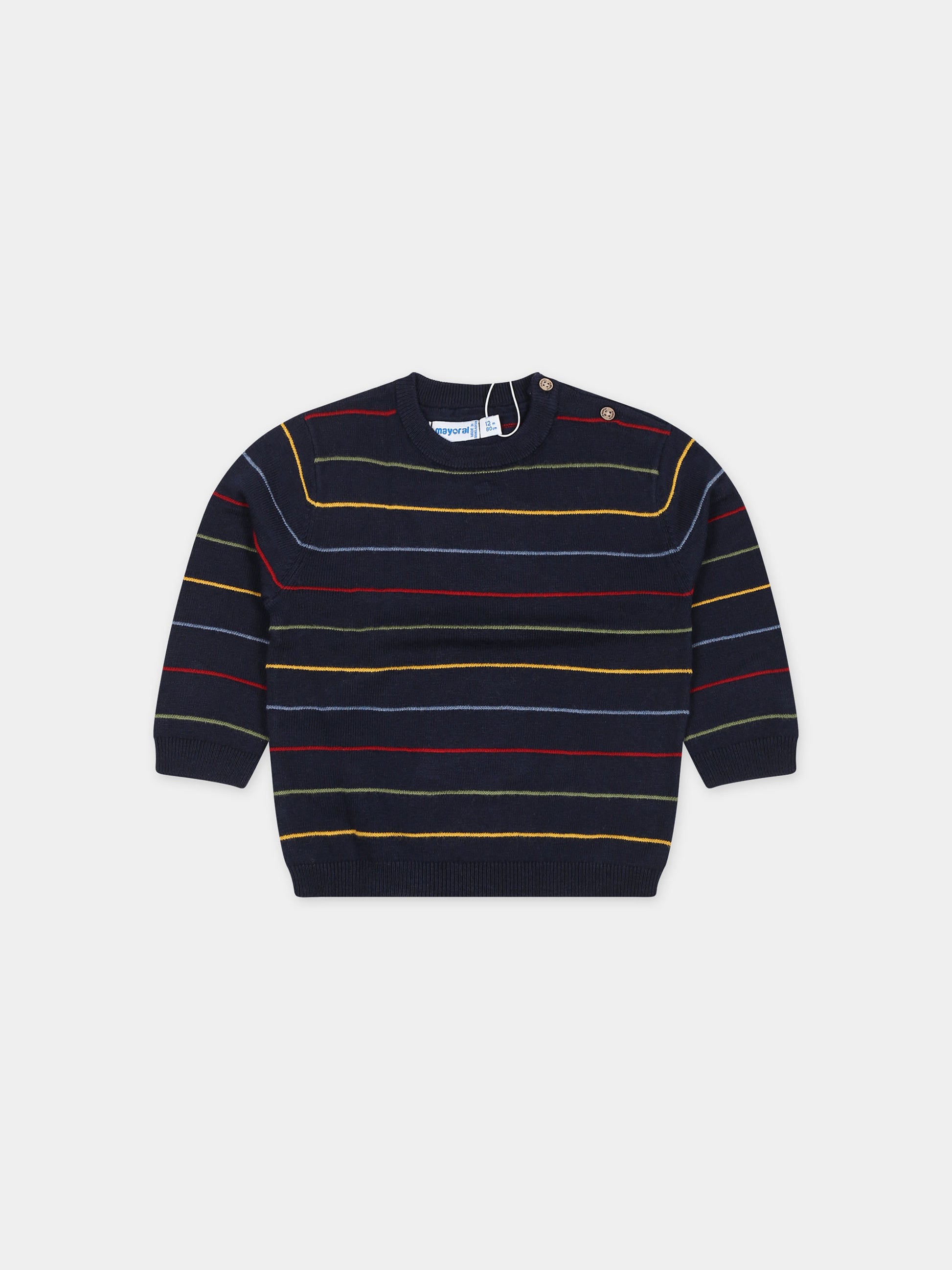 Maglione blu per neonato,Mayoral,2321 081