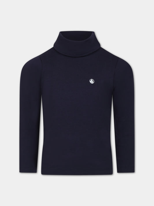 Dolcevita blu per bambini,Petit Bateau,A072I 13