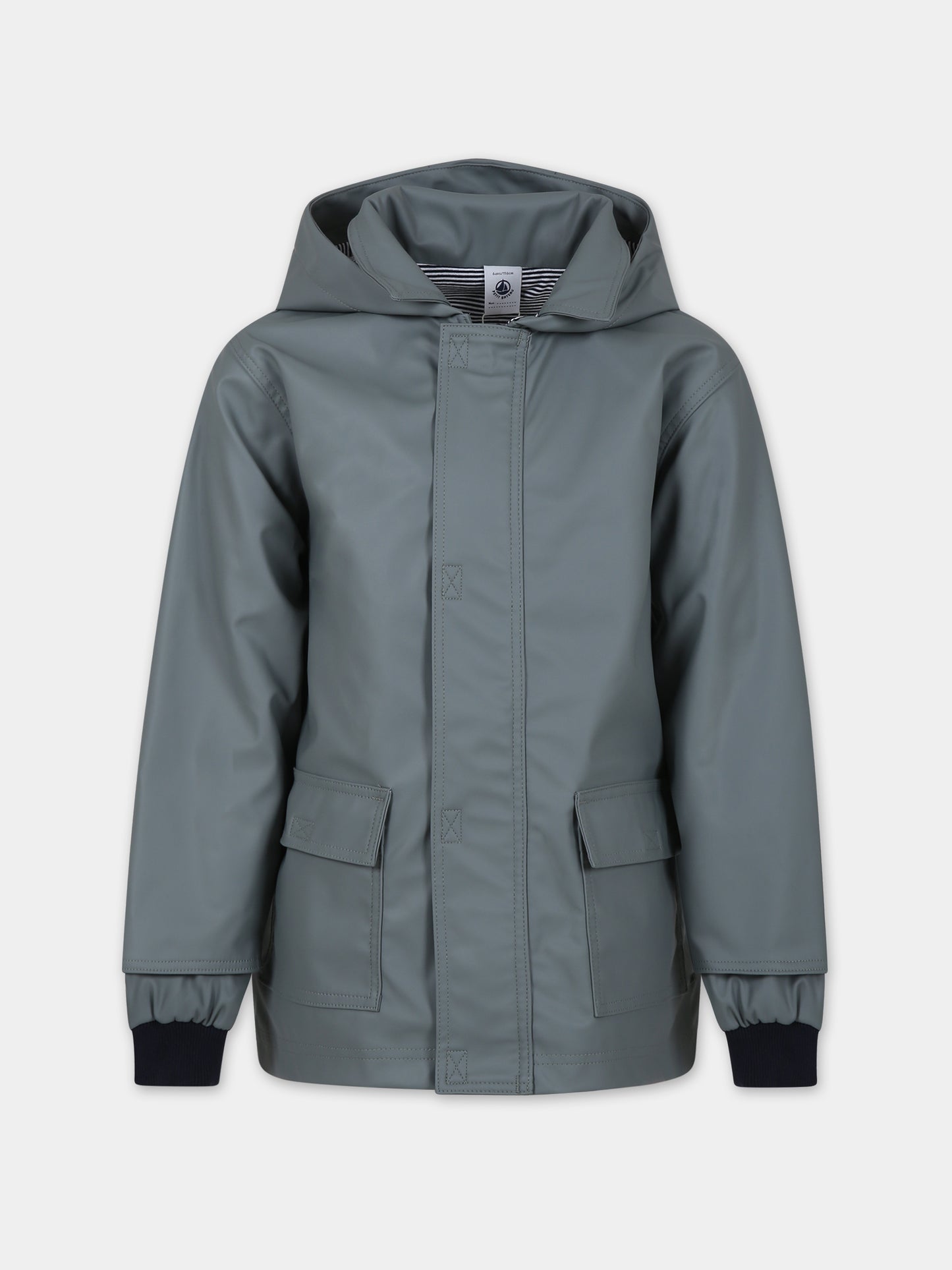 Impermeabile verde per bambini,Petit Bateau,A080T 01