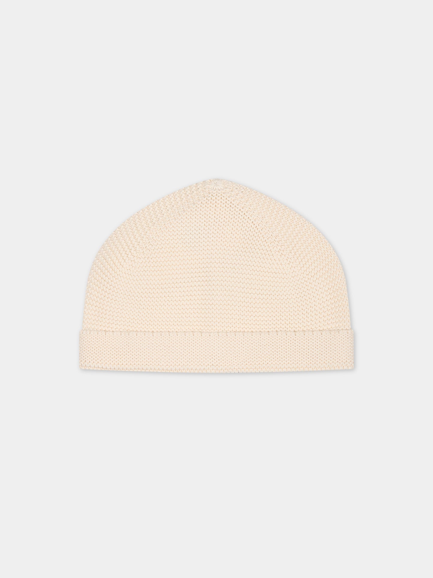 Cappello avorio per neonati,Petit Bateau,A08GS 01