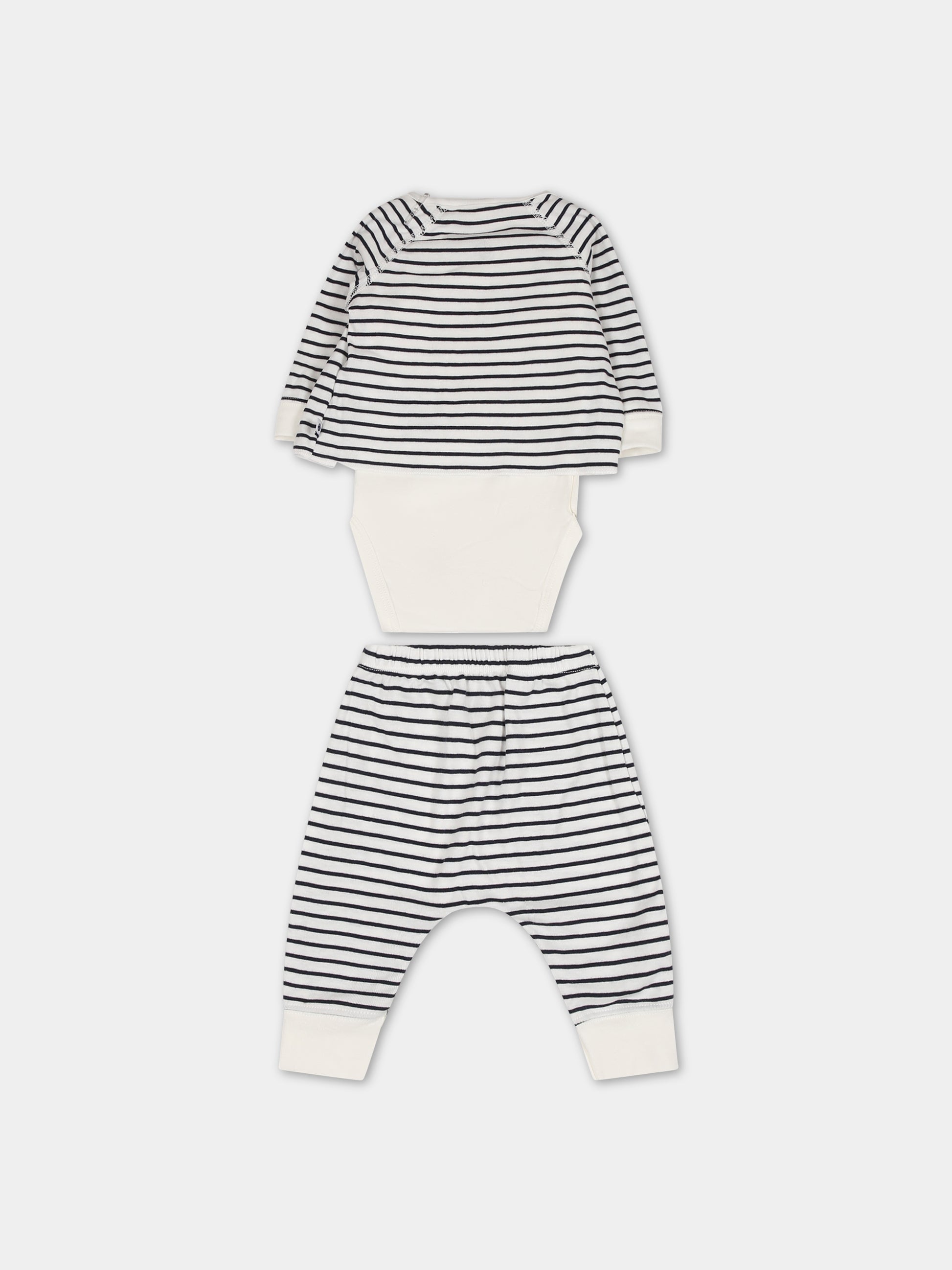 Completo nascita multicolor per neonato,Petit Bateau,A08WI 00