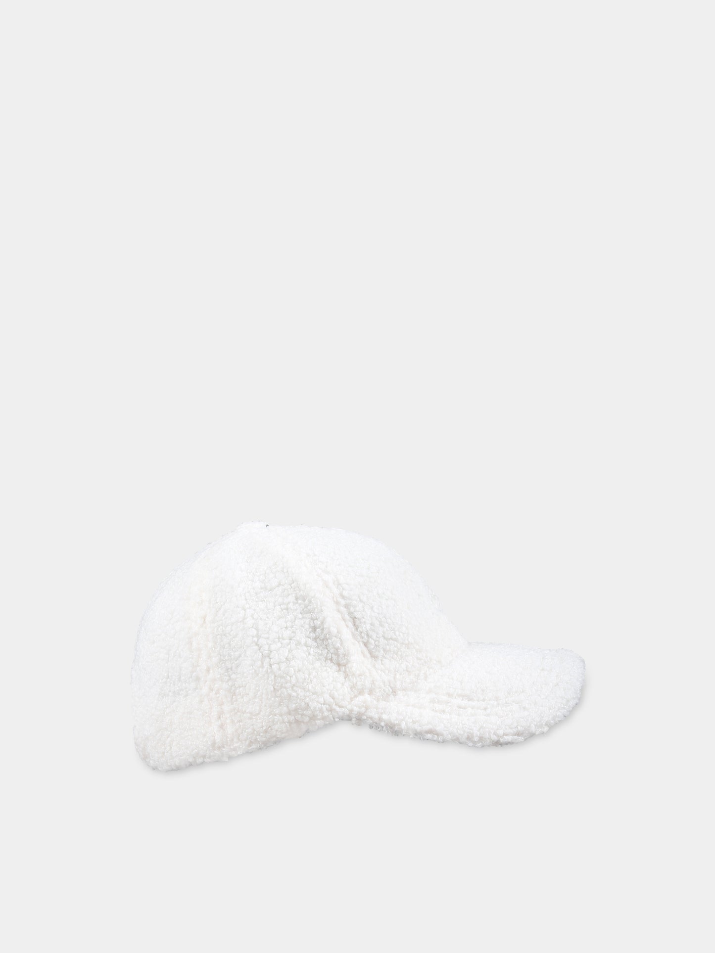 Cappello avorio per bambini con logo,Calvin Klein Kids,23WMCKIU0IU00495 YBI