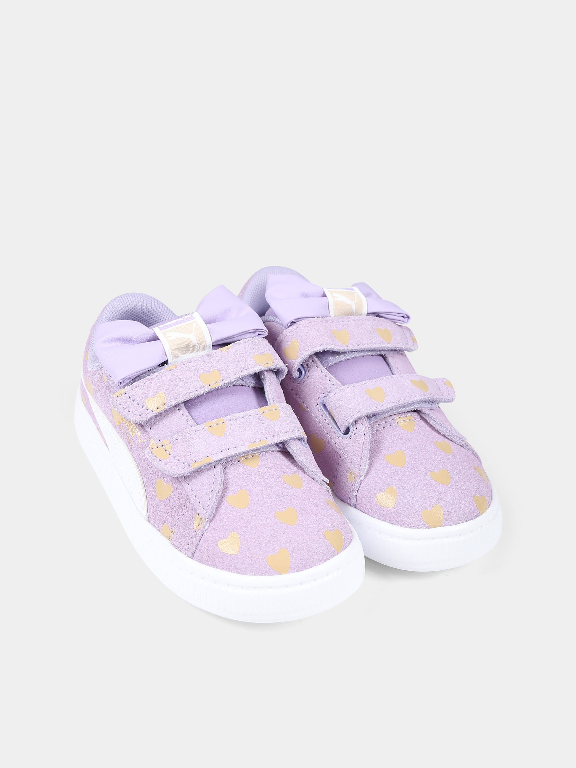 Sneakers Suede Classic viola per bambina,Puma,23WMPU389615 04