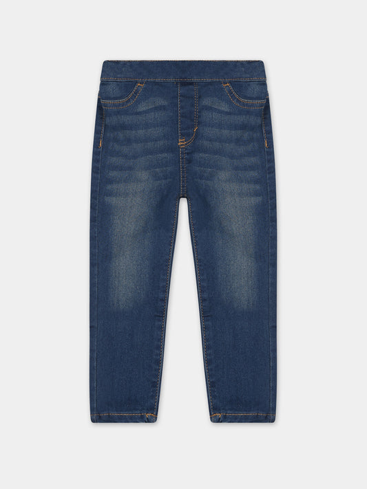 Jeans celeste per neonata,Levi's Kids,23WMLK1E0238 M8K