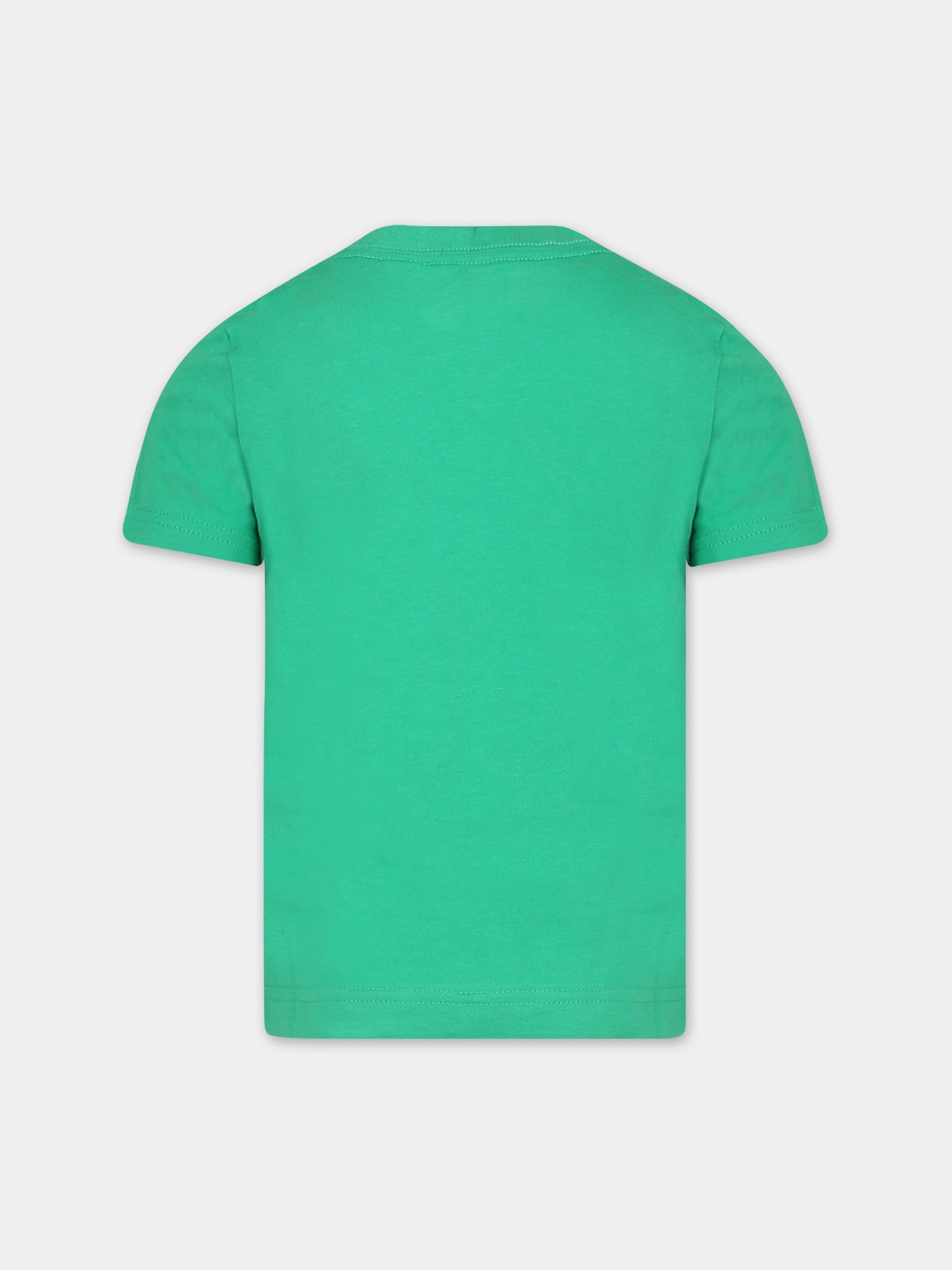 T-shirt verde per bambini con logo,Levi's Kids,23WMLK9E8157 01Q