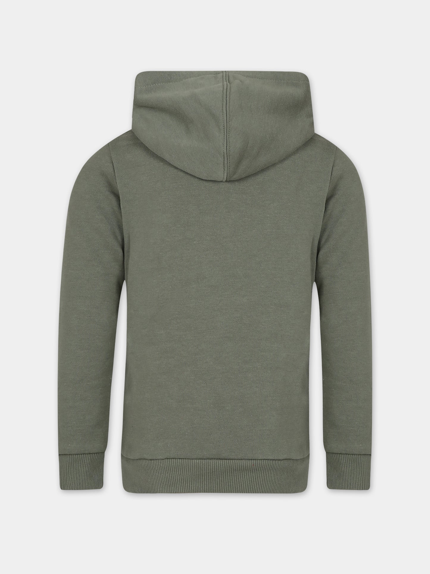 Felpa verde per bambino con logo,Levi's Kids,23WMLK9E8778 E6U