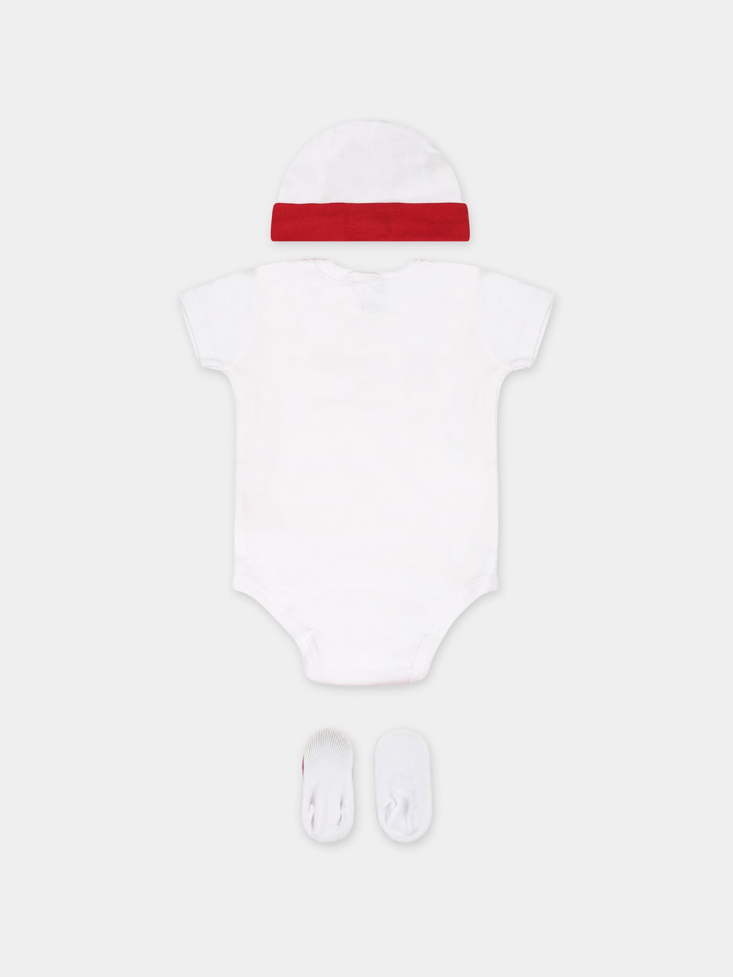 Set bianco per neonati con logo,Levi's Kids,23WMLKLL0019 001