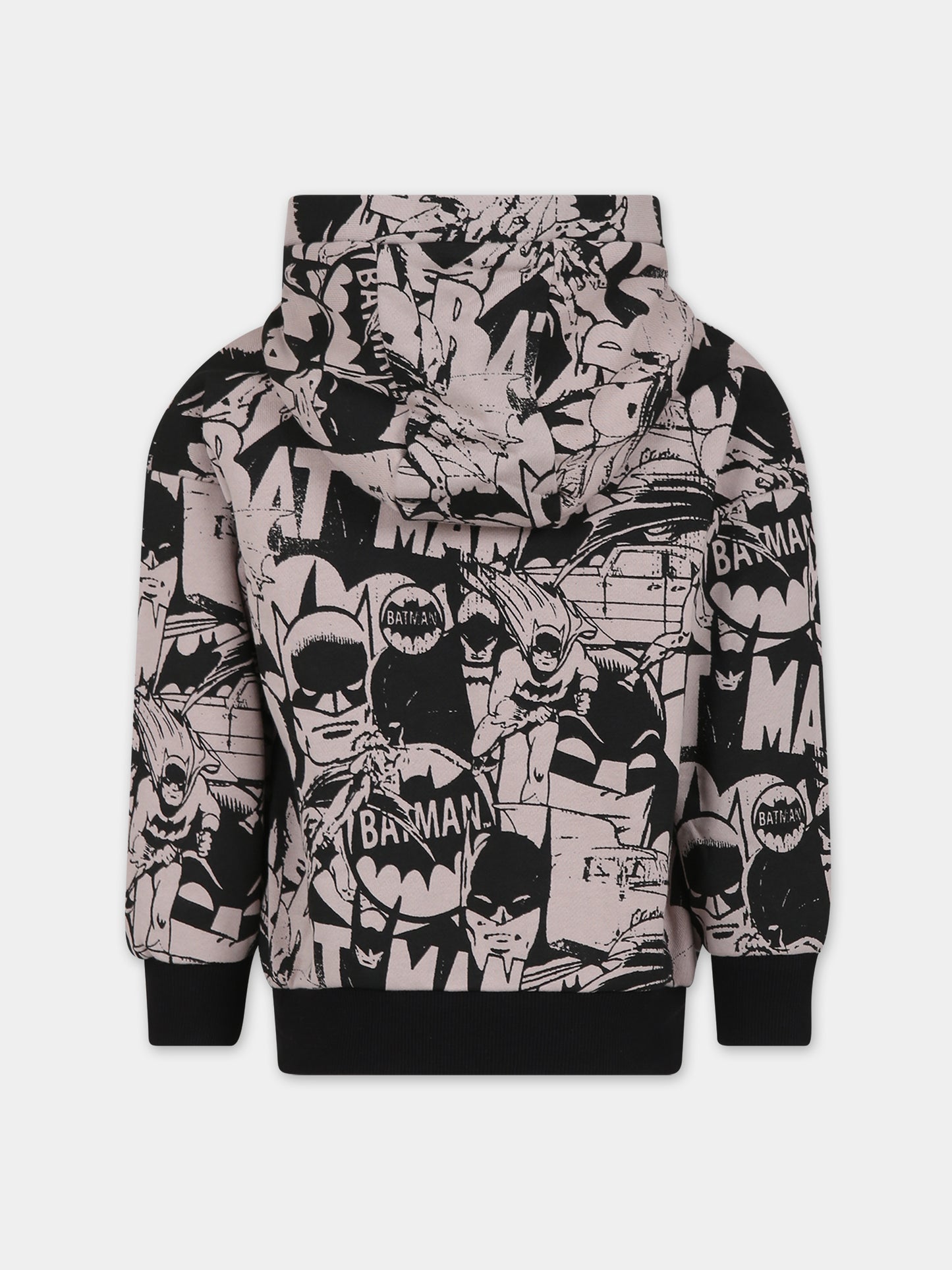 Felpa multicolor per bambino con logo,Dkny,D55010 09B