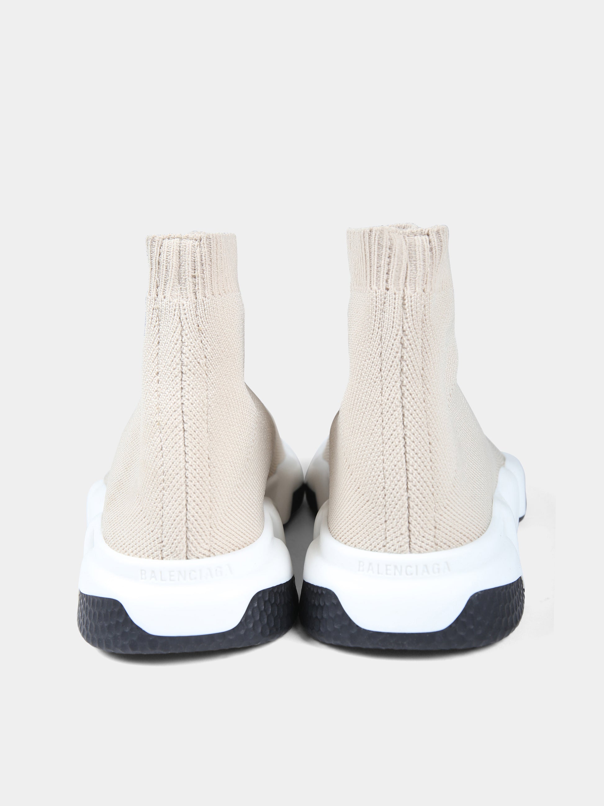 Sneakers avorio per bambini con logo,Balenciaga,597425 W2DB2 2911