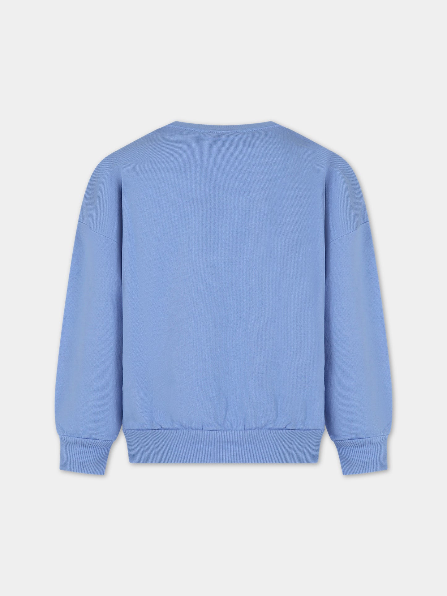 Felpa azzurra per bambini con cane,Mini Rodini,2412011060