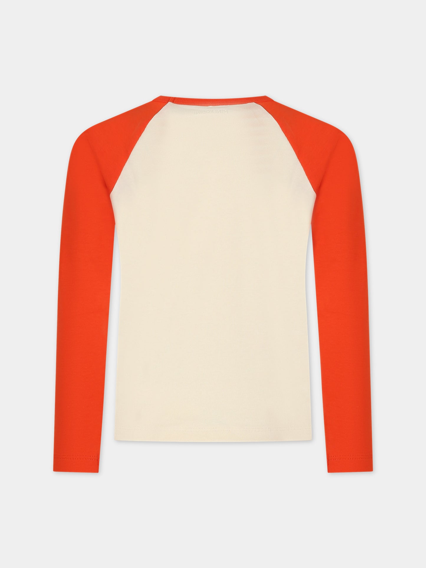 T-shirt avorio per bambini con cane,Mini Rodini,2412013842