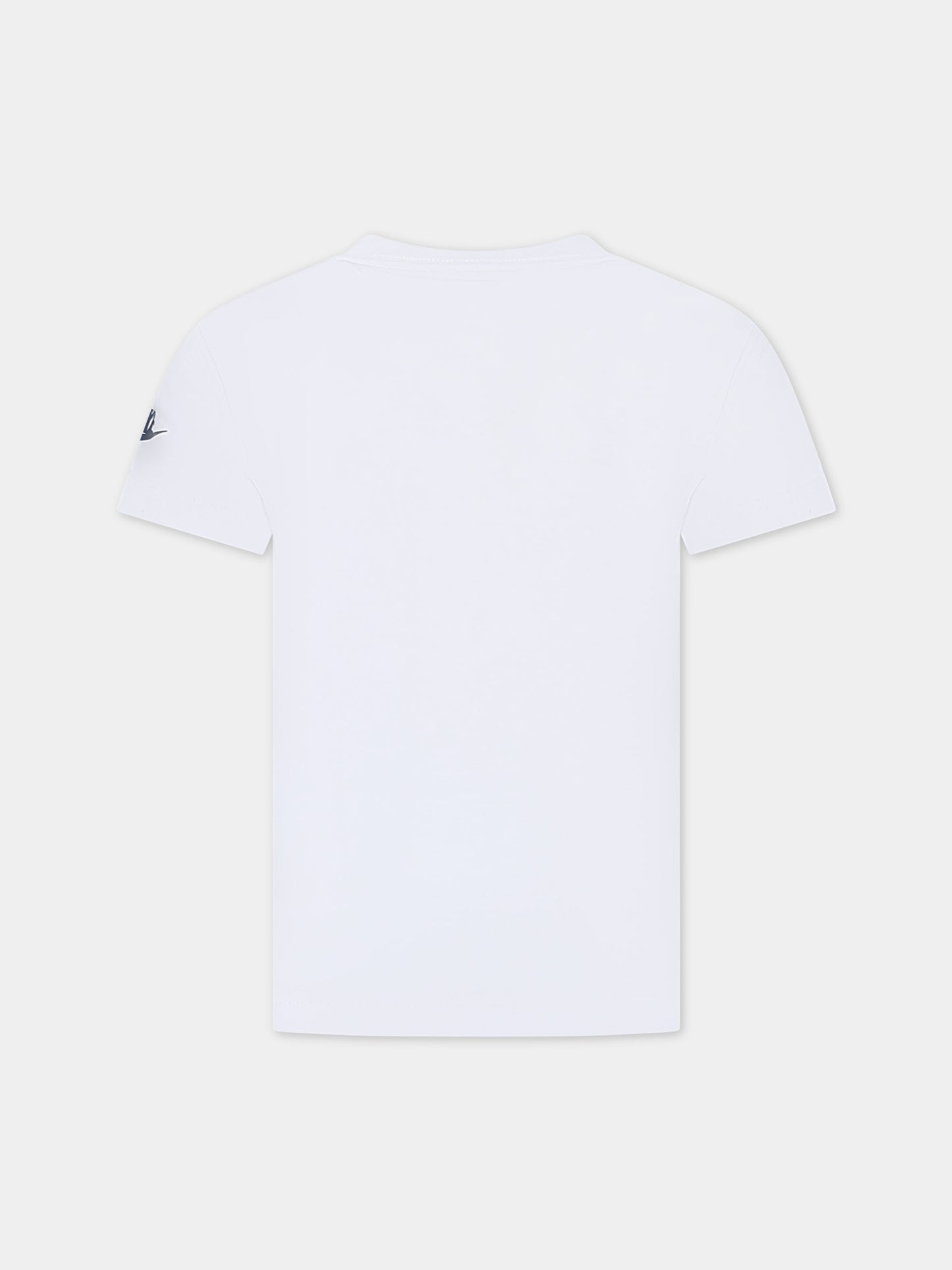 T-shirt bianca per bambino con logo,Nike,86L925 001