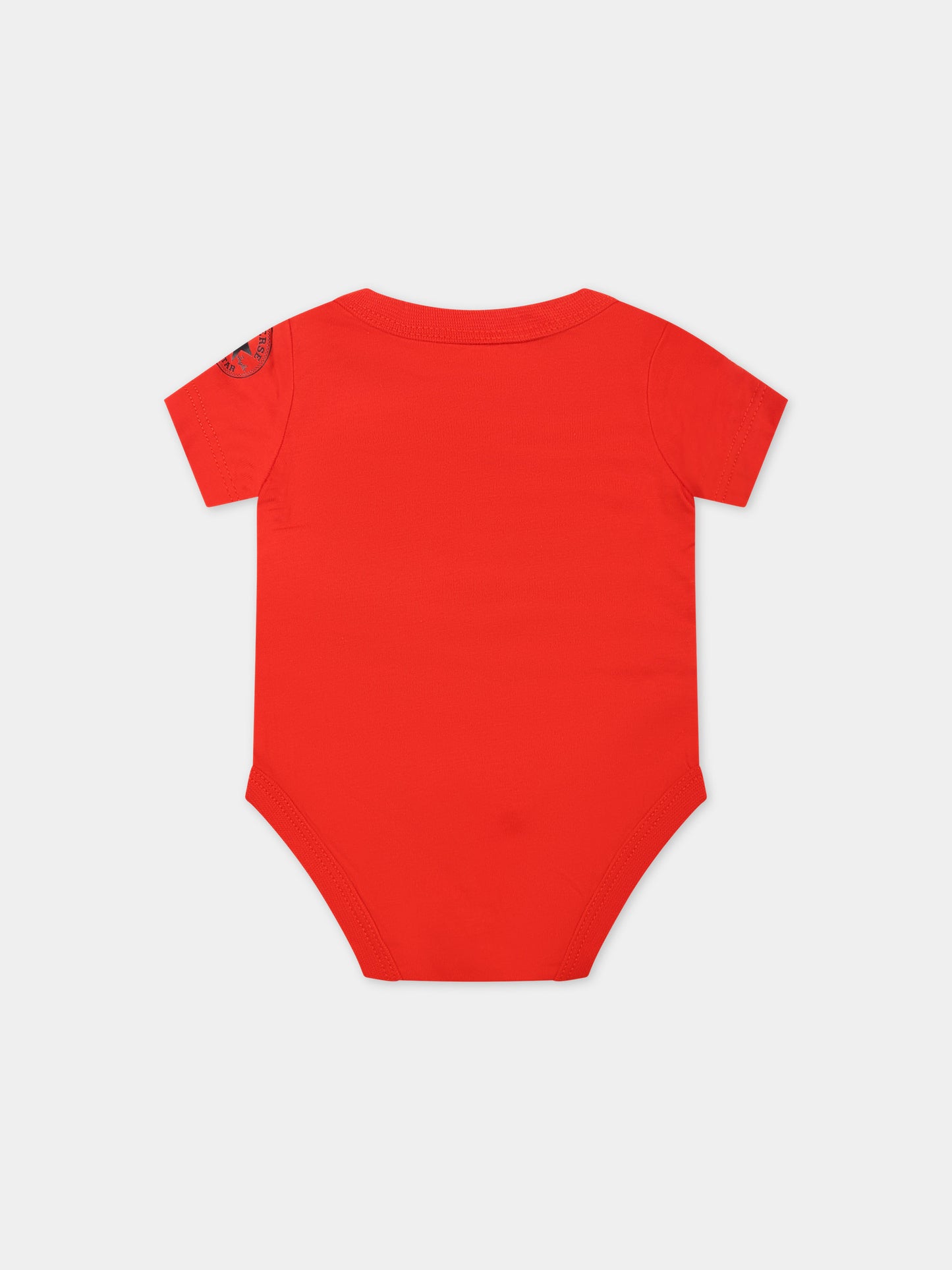 Set multicolor per neonato con logo e stampa,Converse,5CF307 001