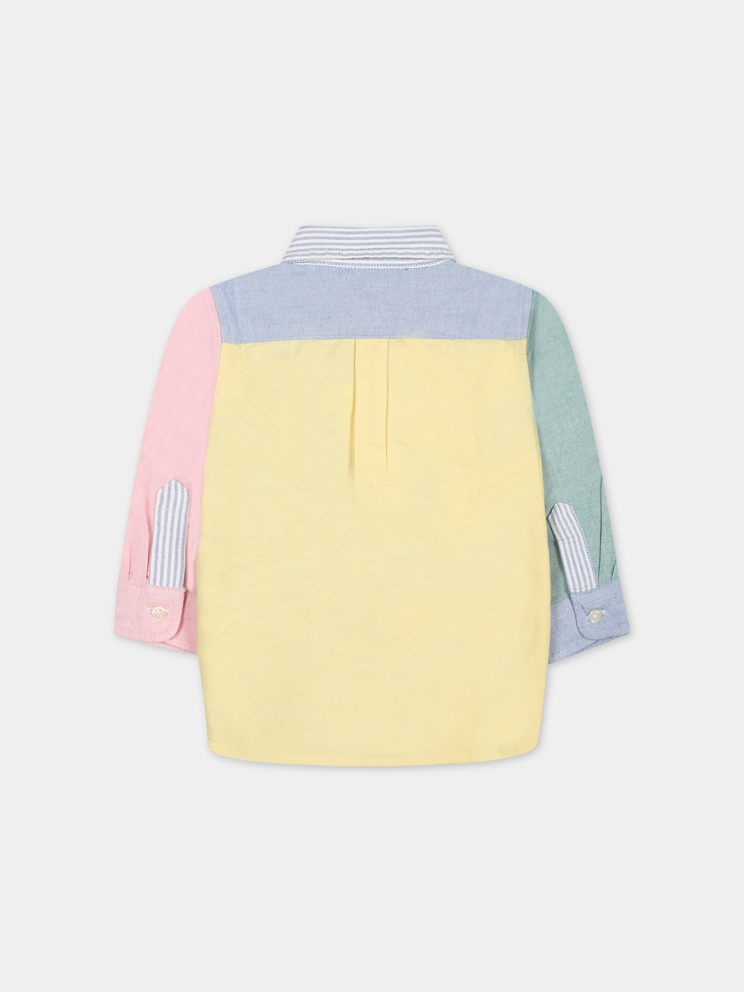 Camicia multicolor per neonato con logo,Ralph Lauren Kids,926248001