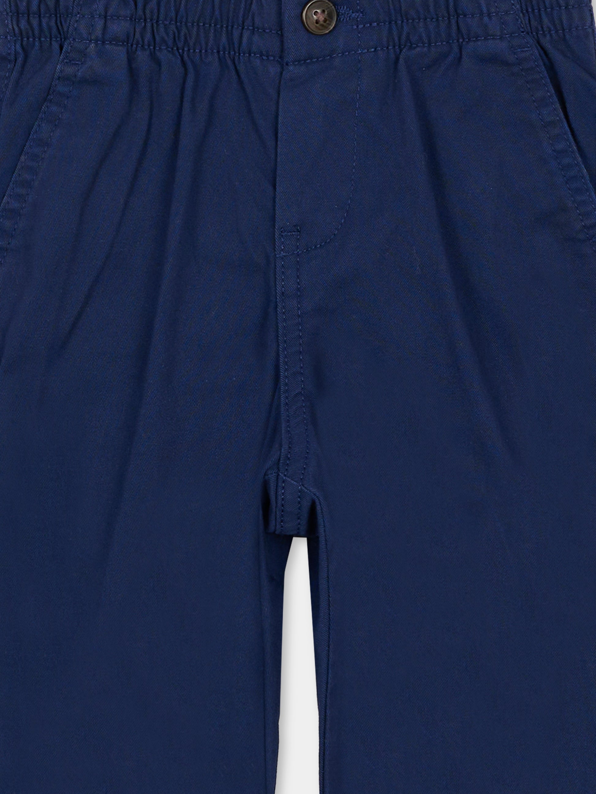 Pantaloni blu per neonato con cavallino,Ralph Lauren Kids,855803002