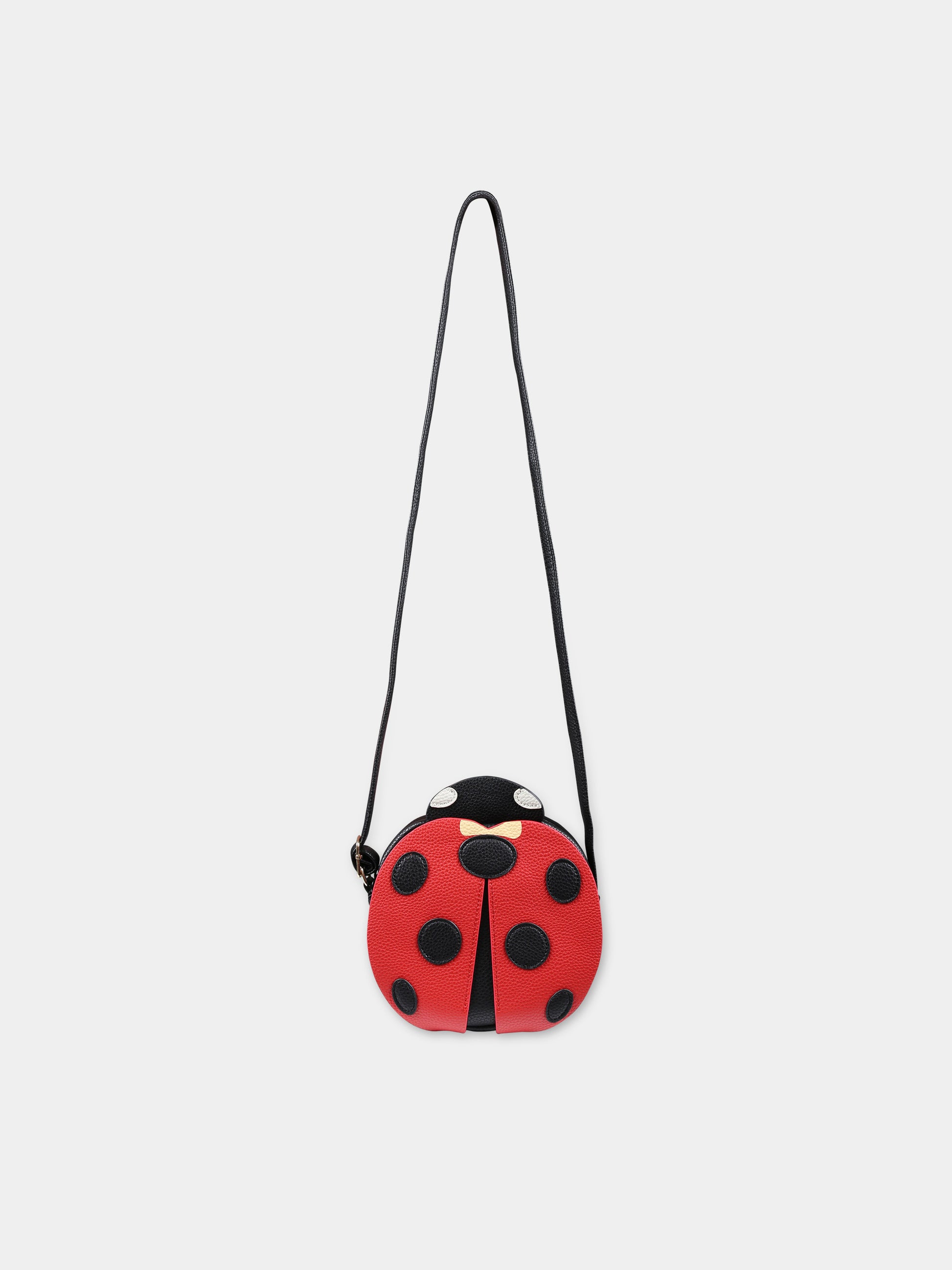Borsa casual rossa per bambina a forma di coccinella,Molo,7S24V105 3513
