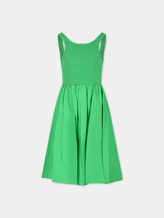 Vestito verde per bambina,Molo,2S24E105 1368