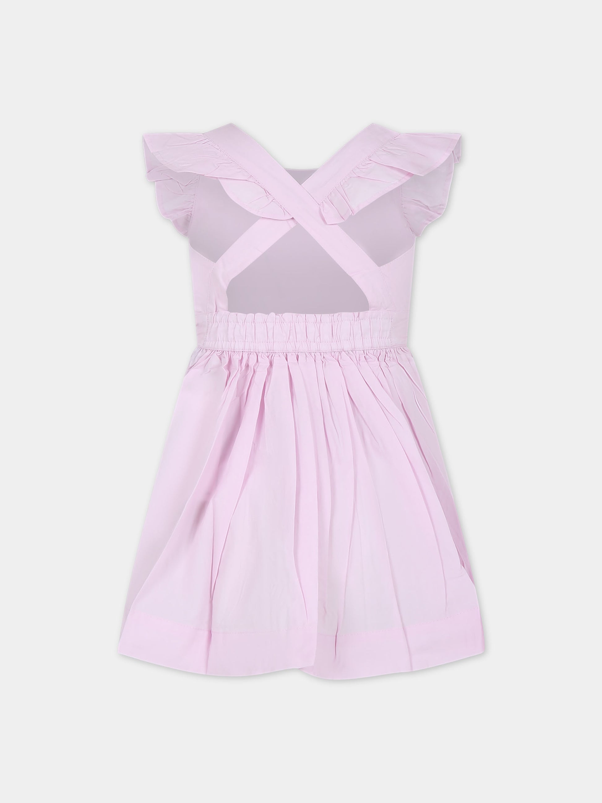 Vestito  rosa per bambina,Molo,2S24E141 8764