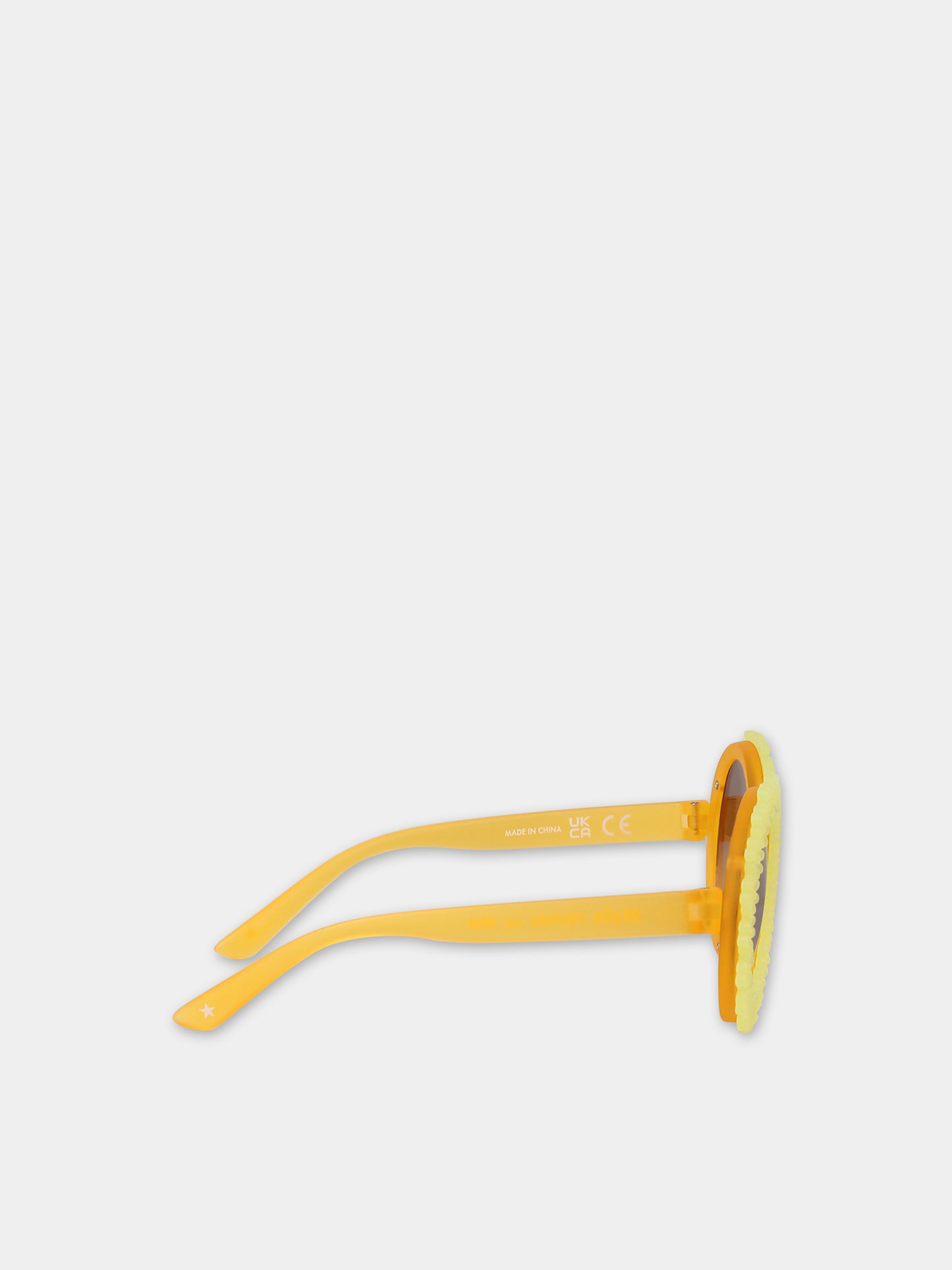 Occhiali Silly da sole gialli per bambina,Molo,7S24T506 8860