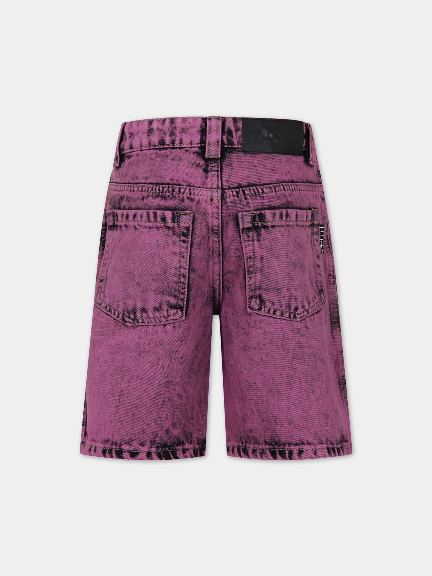 Shorts casual Art fucsia per bambina,Molo,6S24H103 9037
