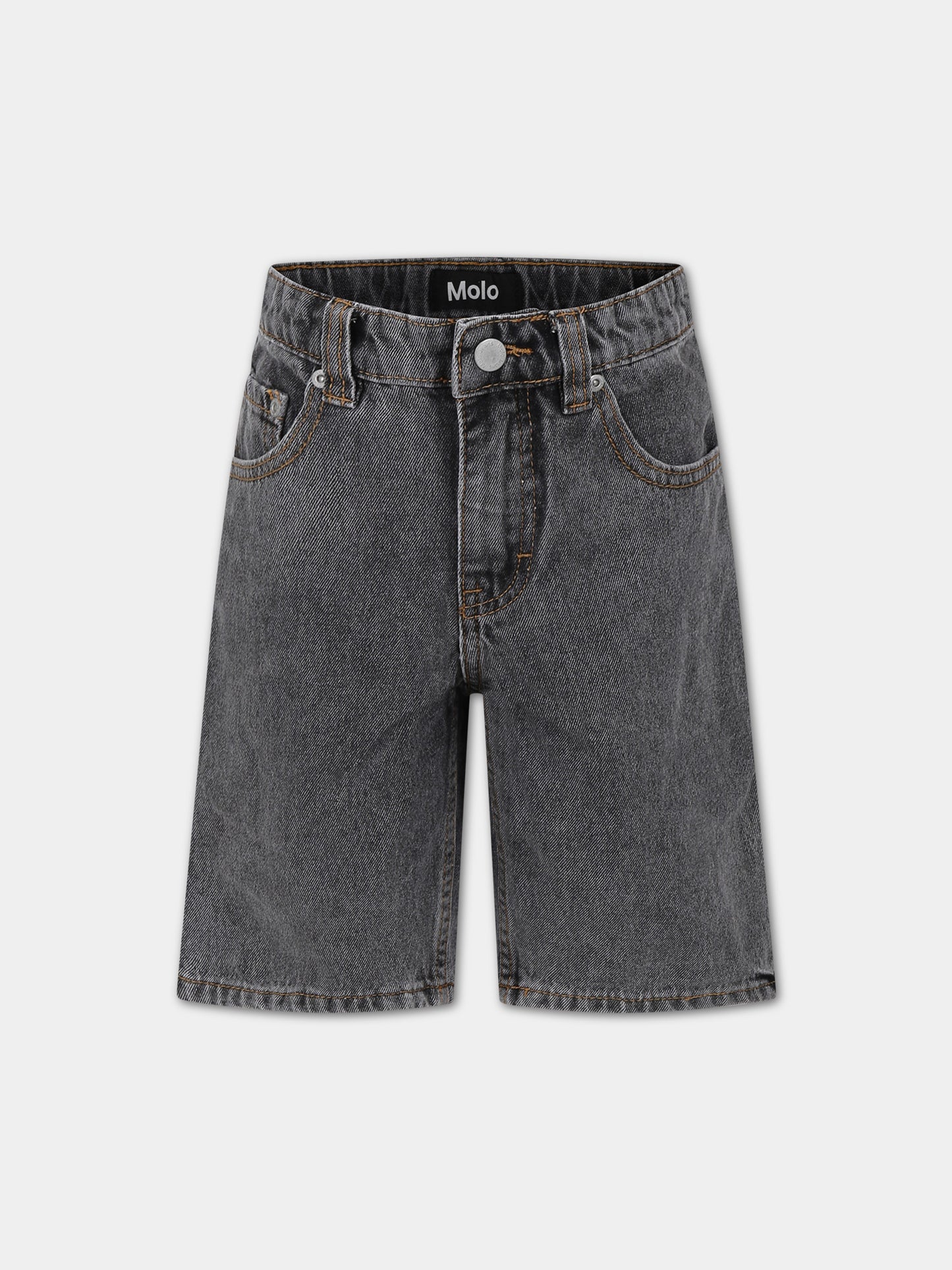 Shorts casual Art nero per bambini,Molo,6S24H104 9090