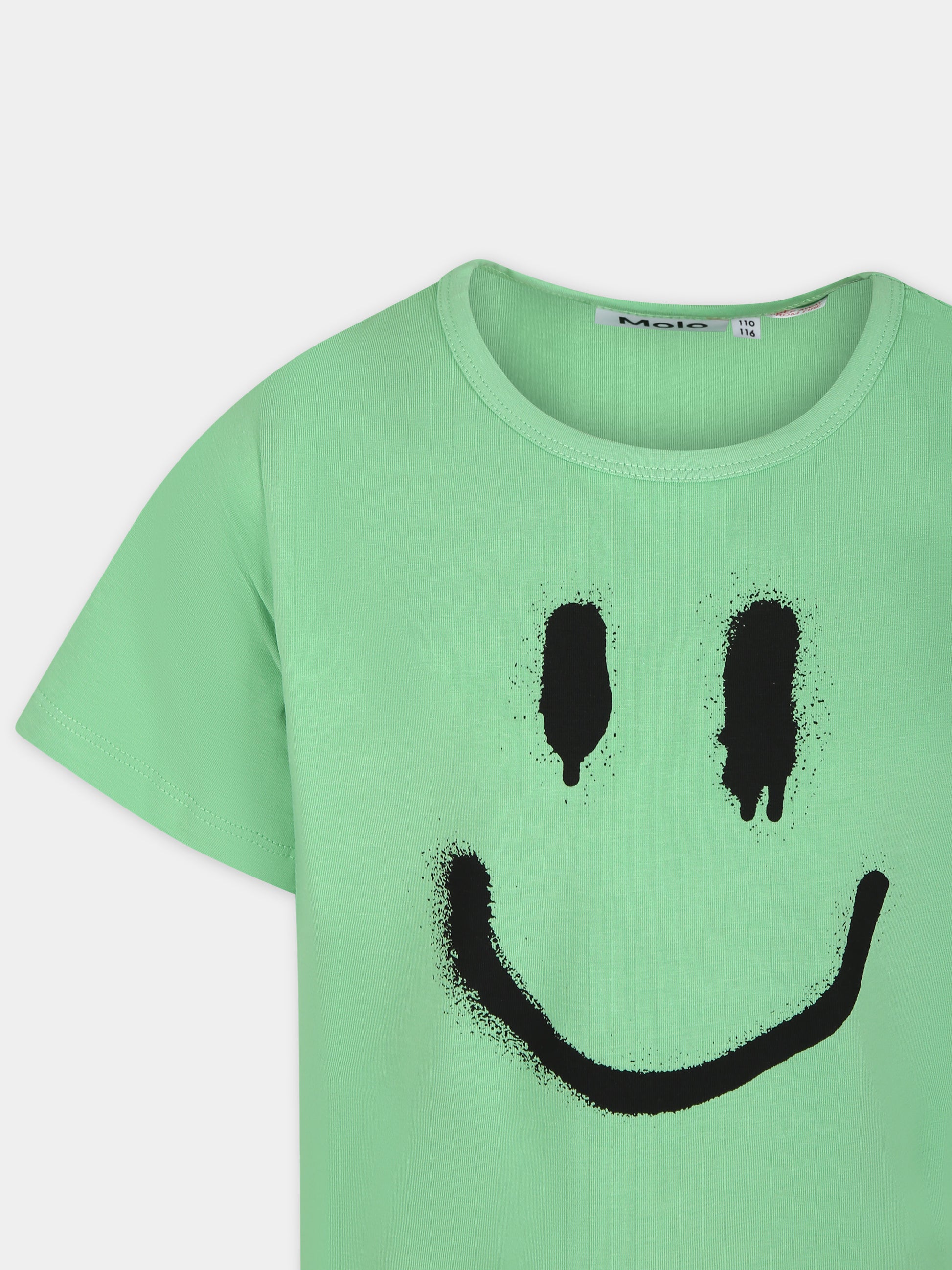 Pigiama verde per bambini con smile,Molo,6S24R401 8910