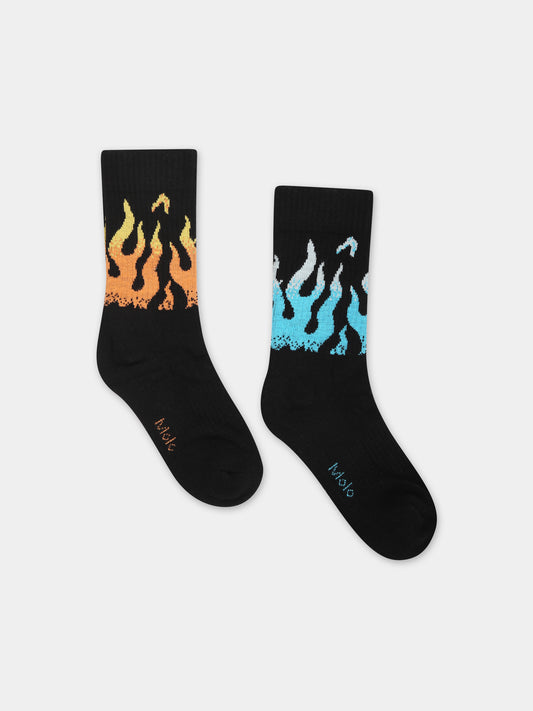 Set nero per bambini con stampa,Molo,7S24G101 3457