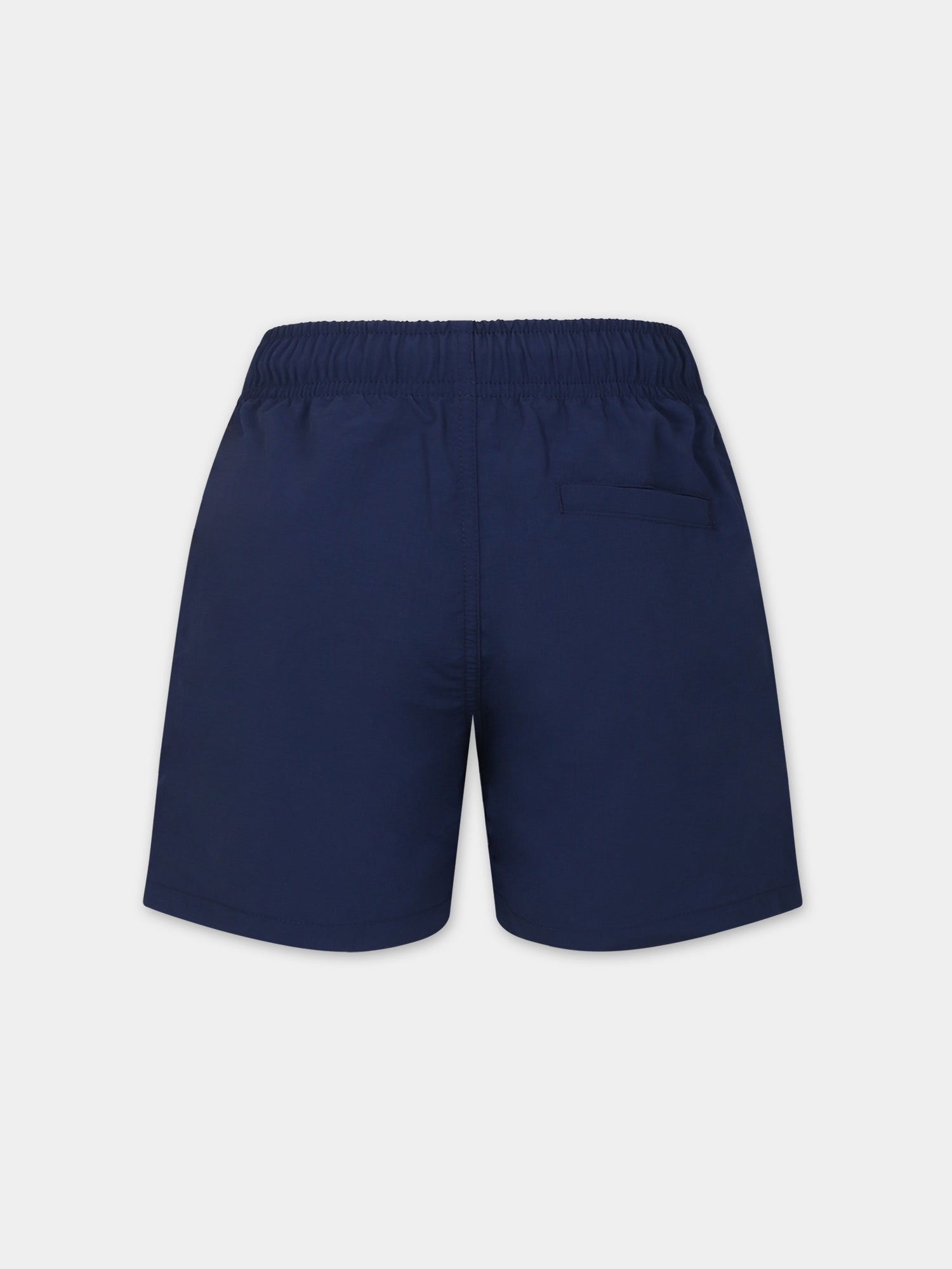 Boxer mare blu per bambino con logo,Molo,8S24P402 8024