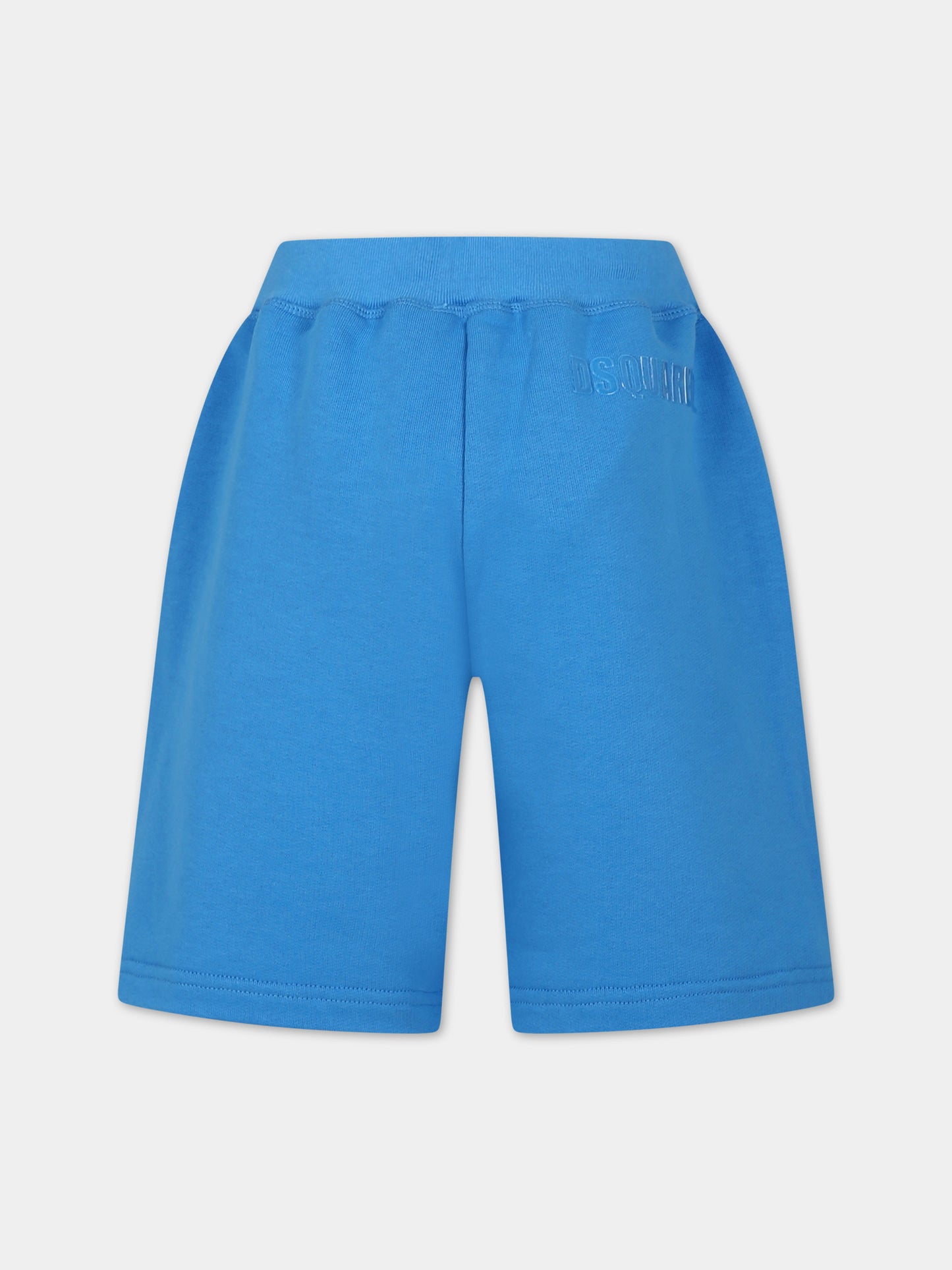 Shorts sportivi azzurri per bambino,Dsquared2,DQ2237 D003G D2P710M DQ825