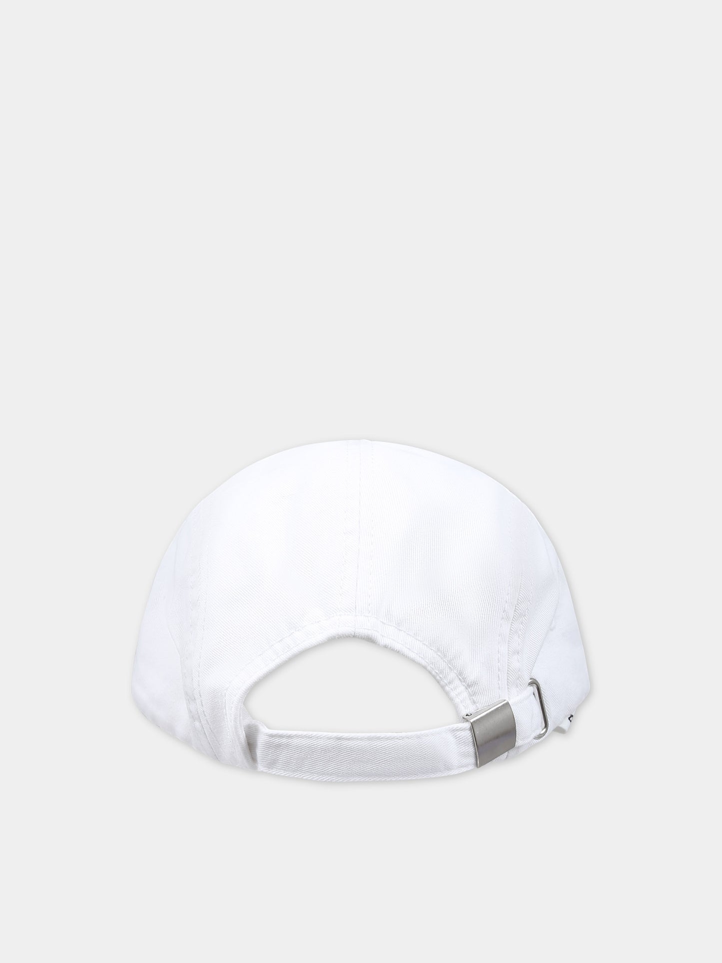 Cappello bianco per bambini con logo,Mm6 Maison Margiela,M60534 MM025 MM6F19U M6100