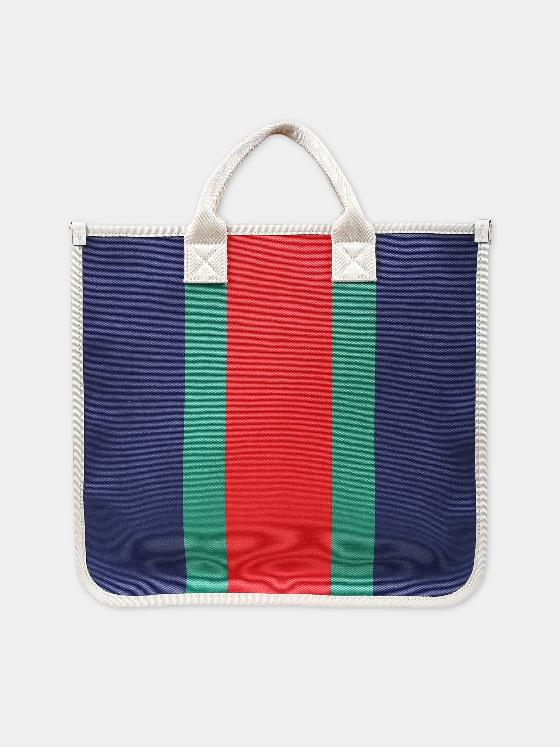 Borsa casual multicolor per bambini con stampa Web,Gucci Kids,605831 FAC4B 8558