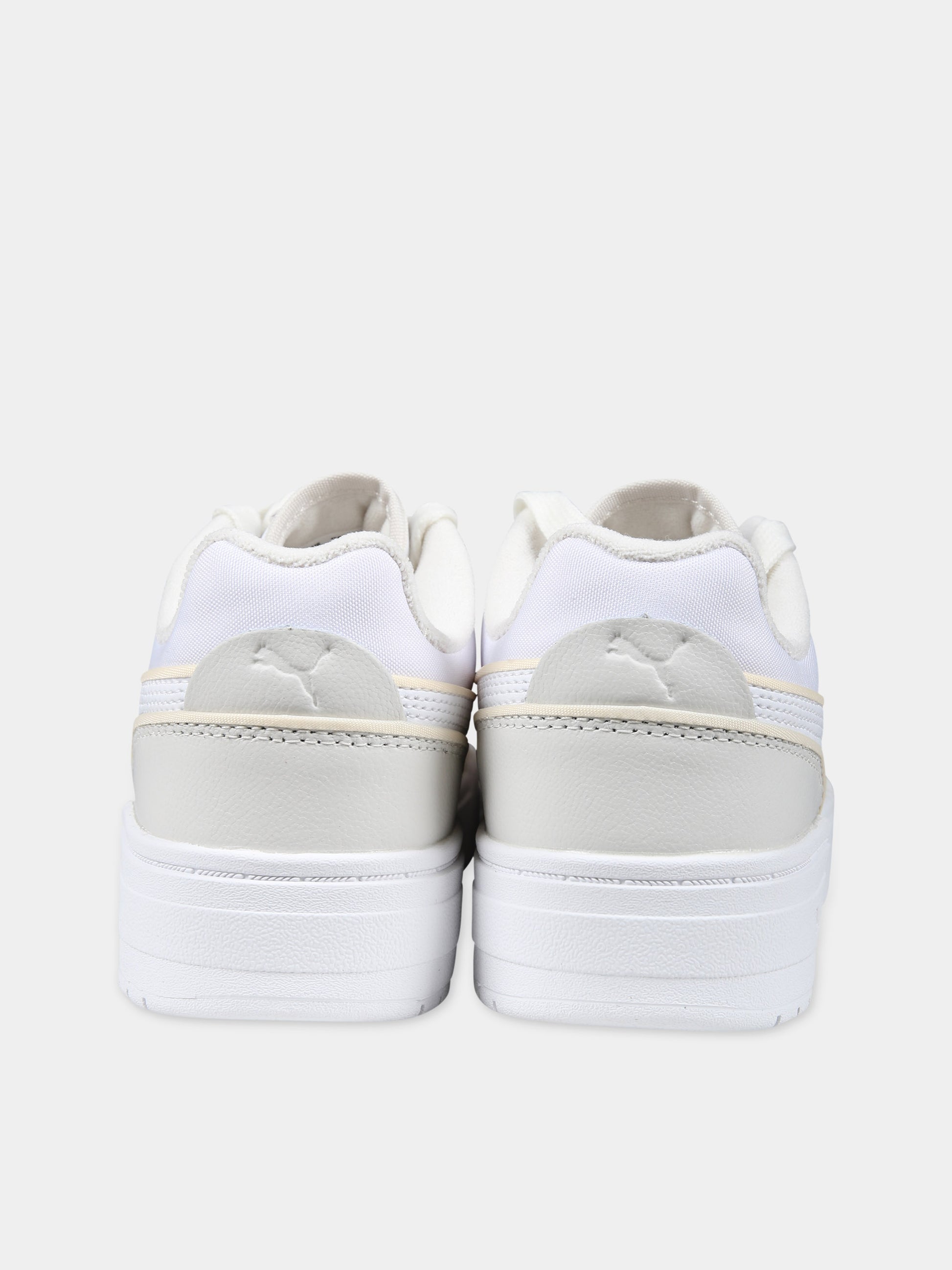 Sneakers basse bianche CA Pro Lux III per bambinI,Puma,24SMPU396600 01