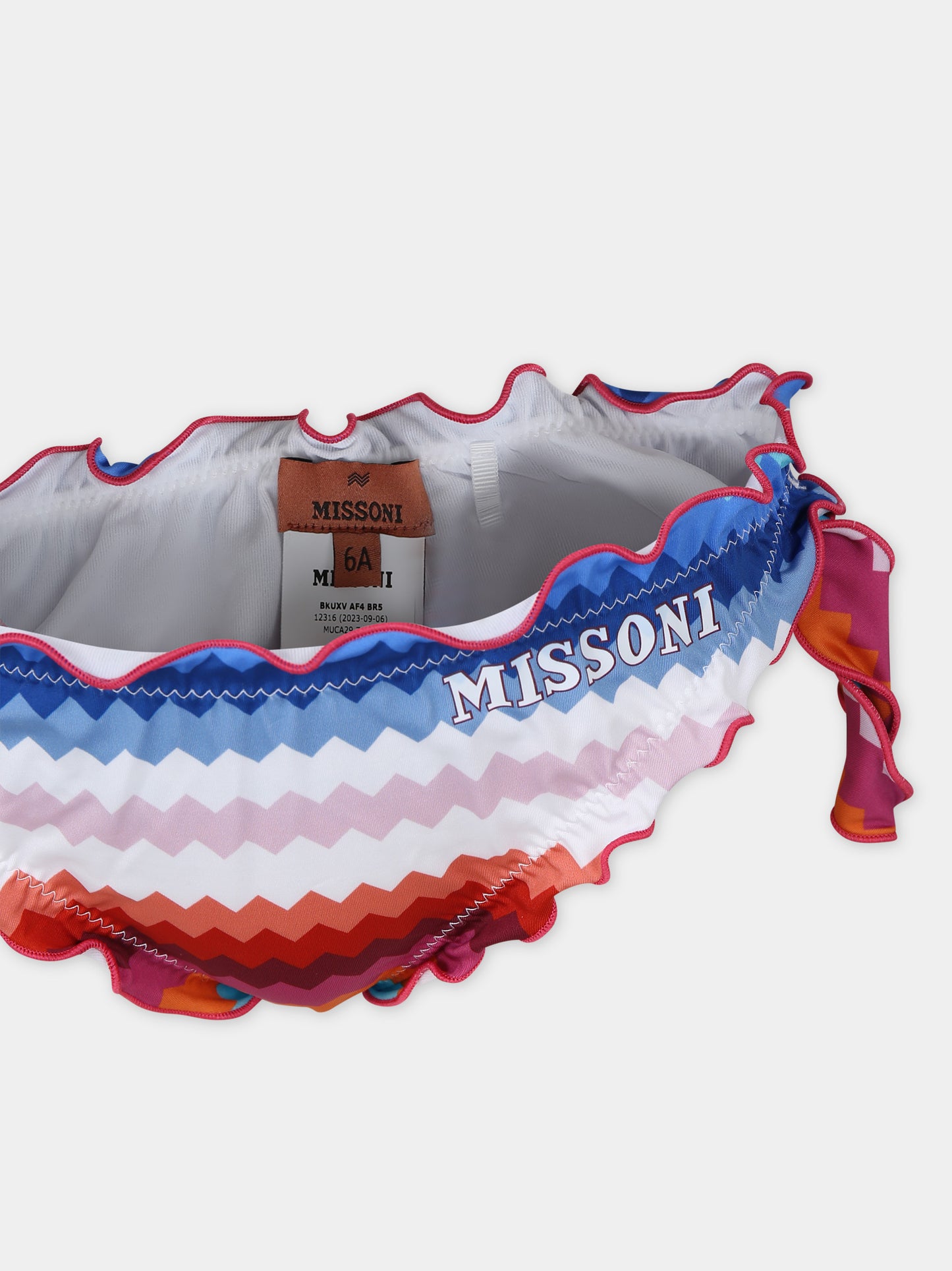 Bikini multicolor per bambina,Missoni,MUCA29 Z1968 999
