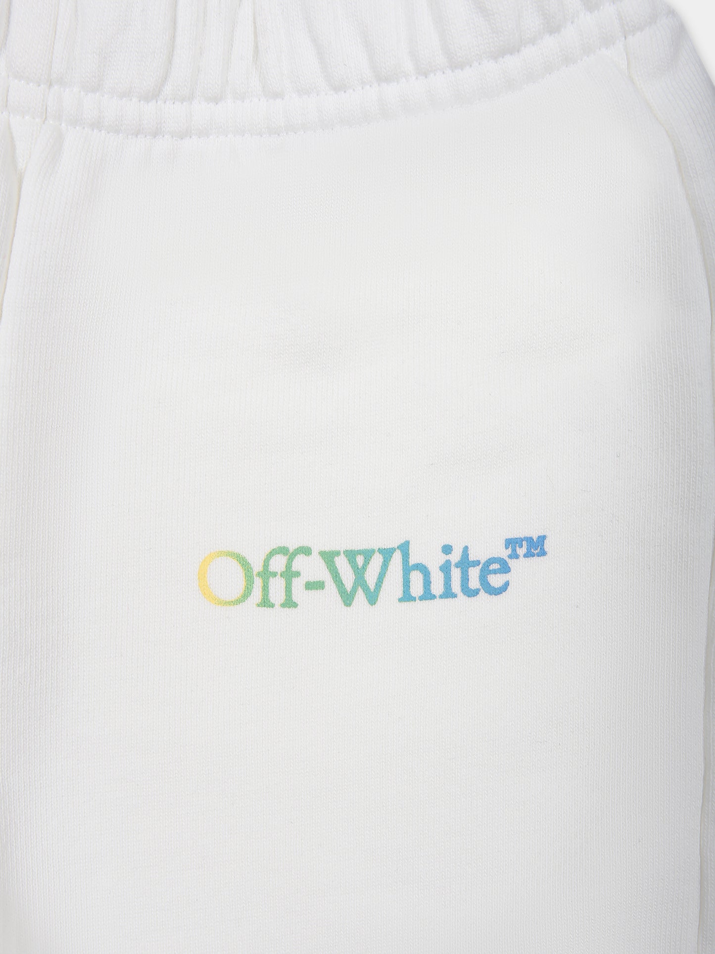 Completo bianco per neonato con logo,Off White,OB2X012S24FLE0010184
