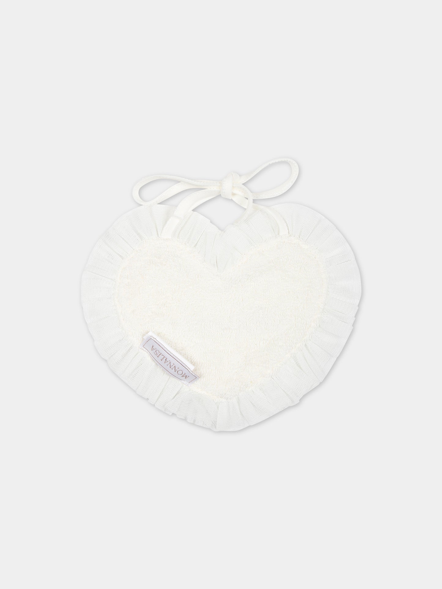 Set per neonata con cuore e rouches,Monnalisa,35C507 3000 0001