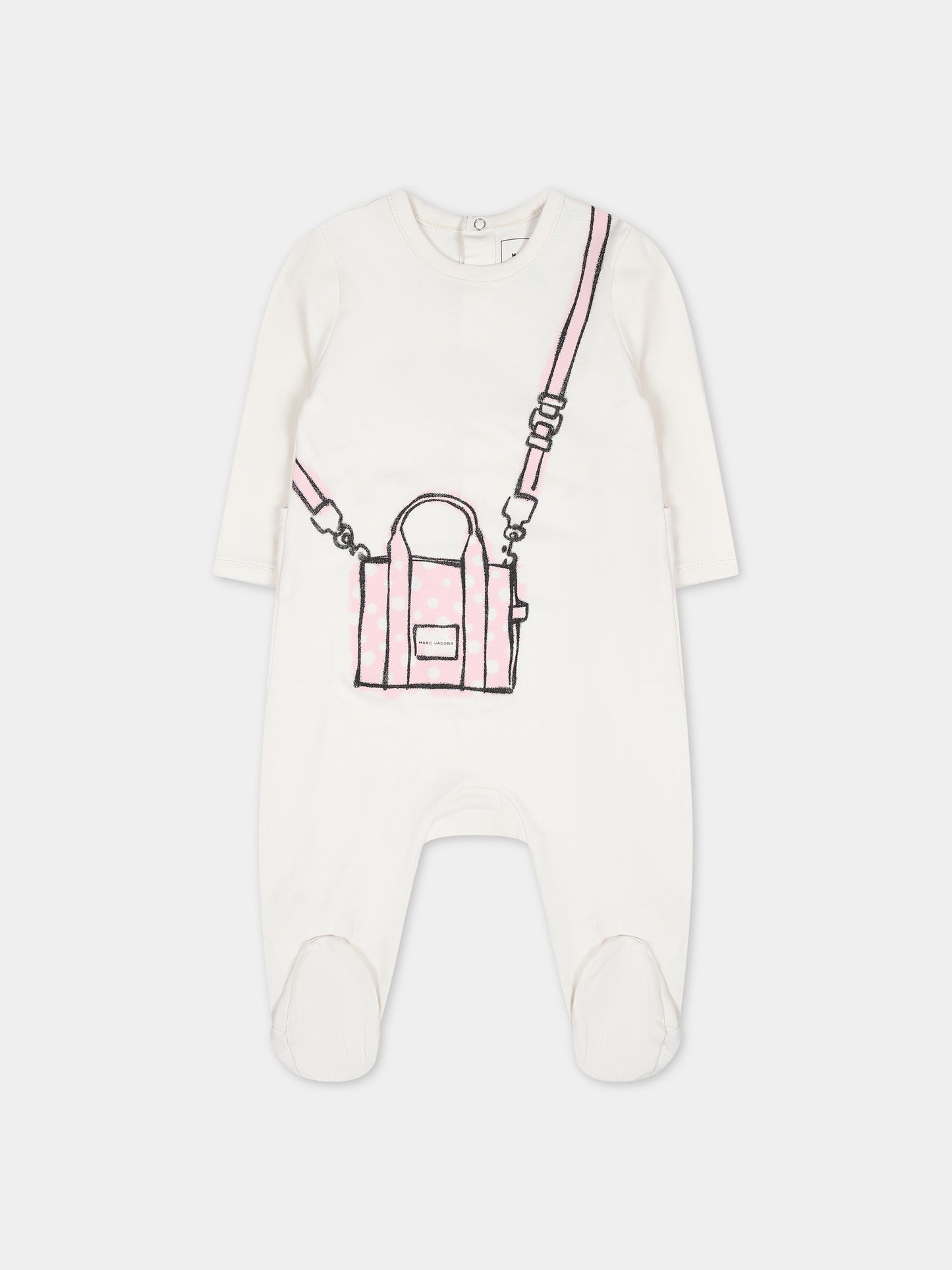 Set multicolor per neonata con logo,Little Marc Jacobs,W60150 45T