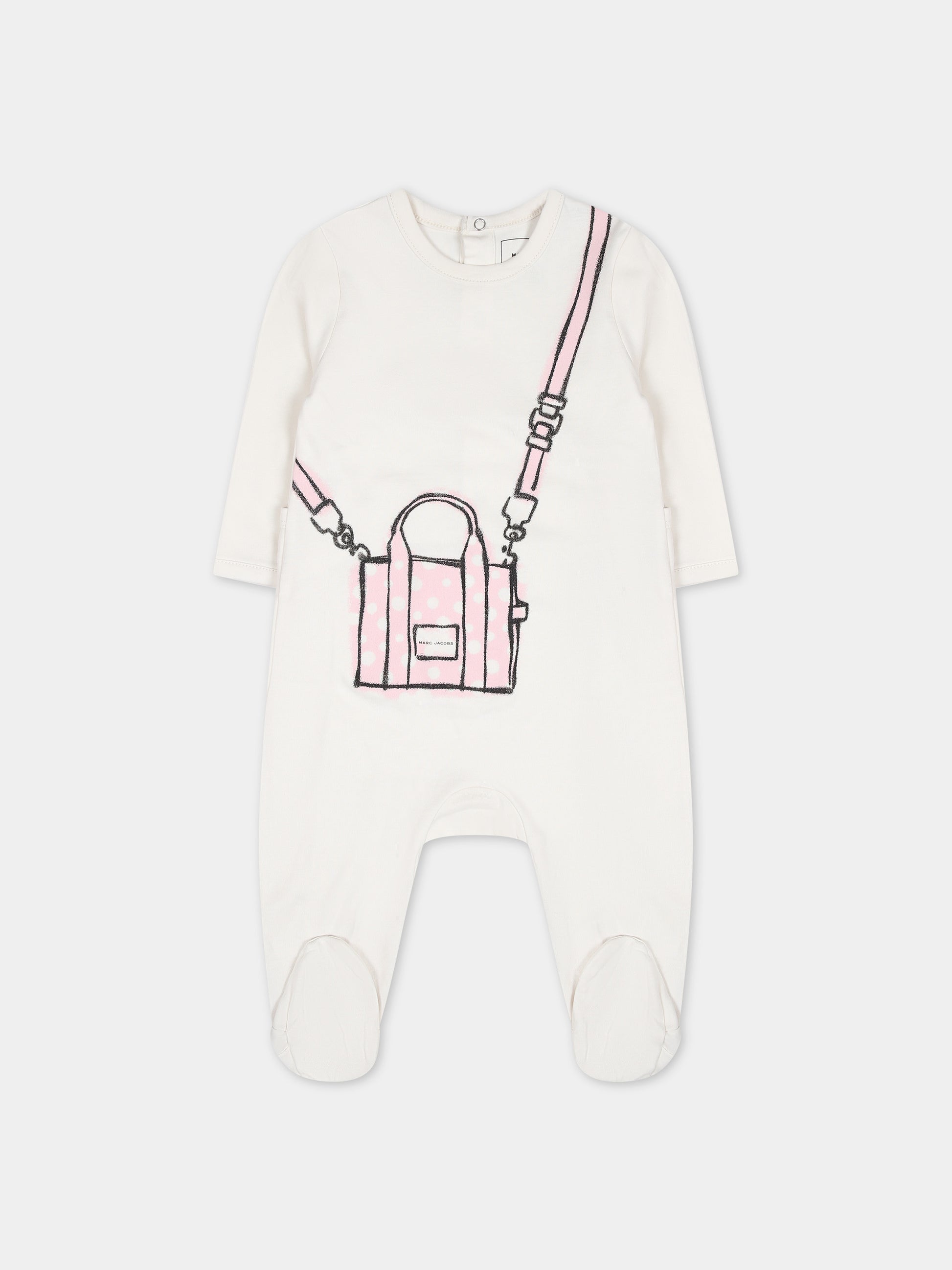 Set multicolor per neonata con logo,Little Marc Jacobs,W60150 45T