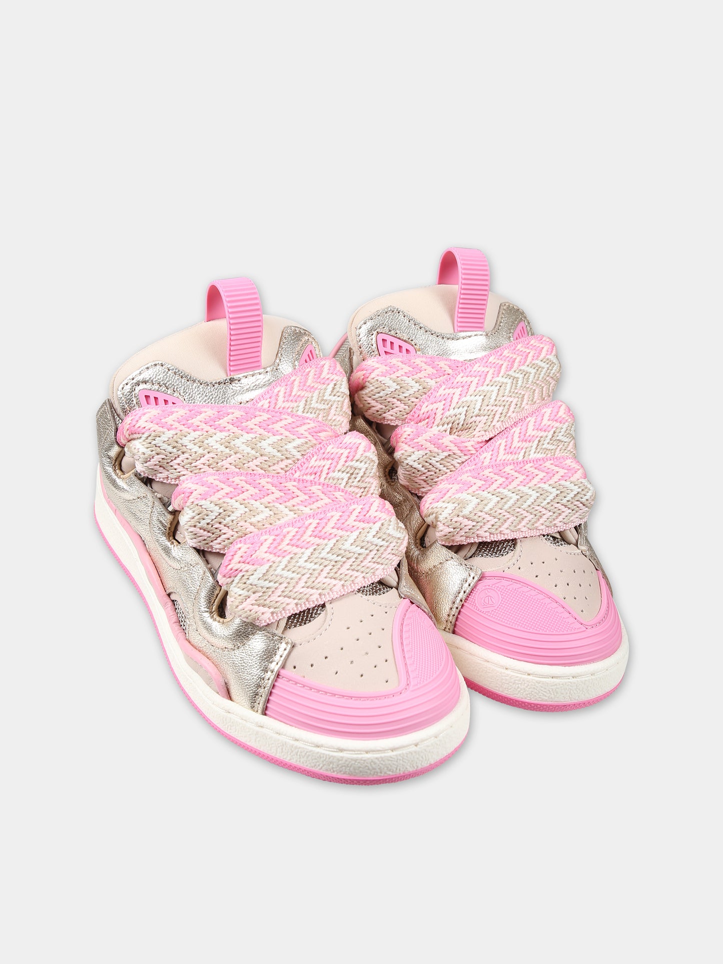 Sneakers rosa per bambina,Lanvin Petite,N30015 45N