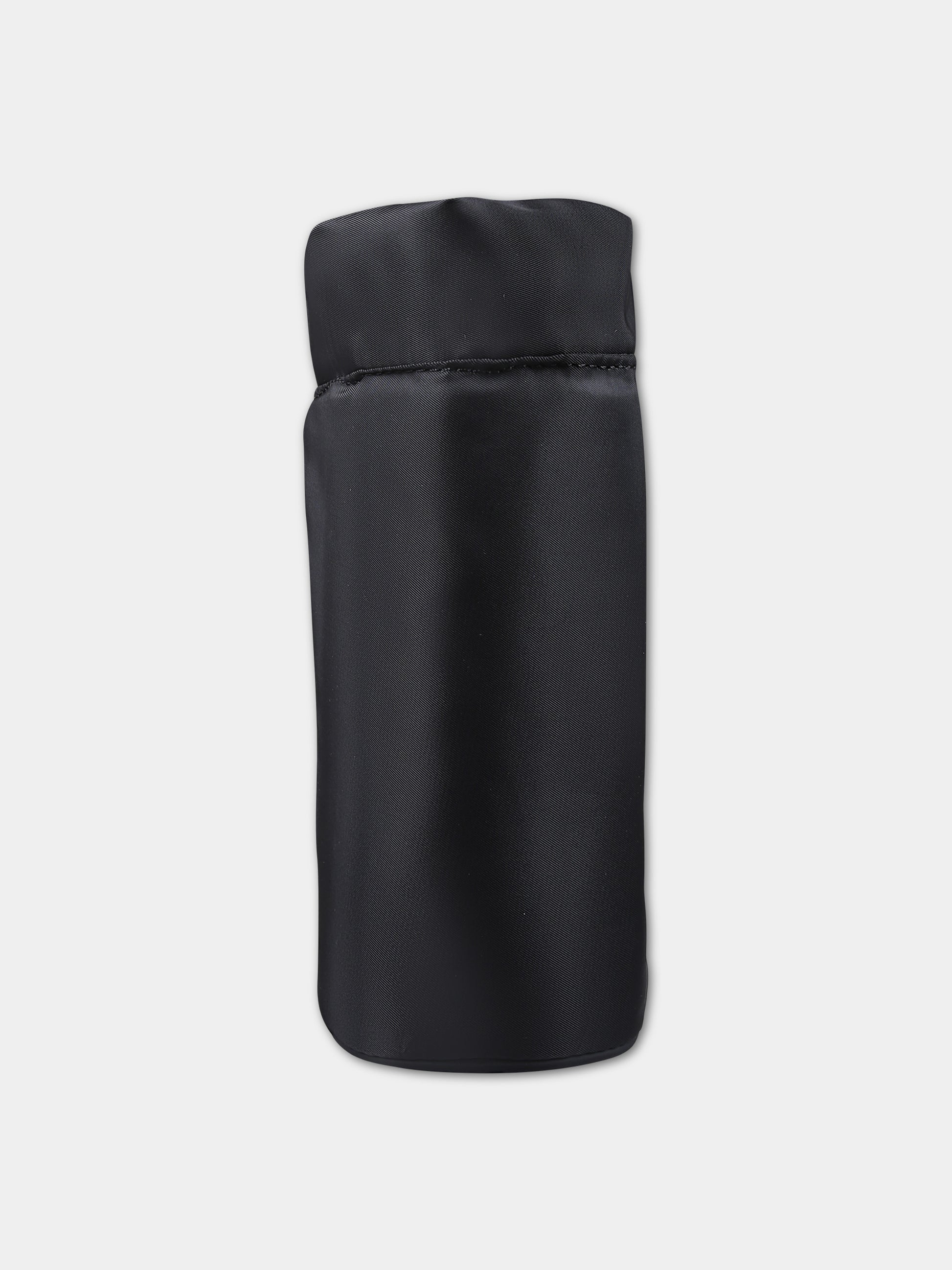 Borsa mamma nera per neonati con stampa Karl e Choupette,Karl Lagerfeld Kids,Z30167 09B