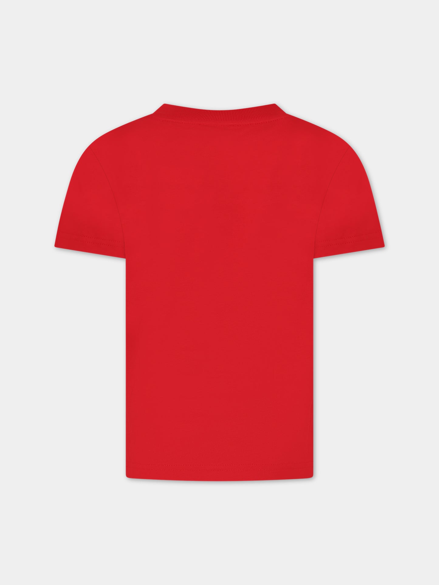 T-shirt rossa per bambino con logo,Givenchy Kids,H30161 991