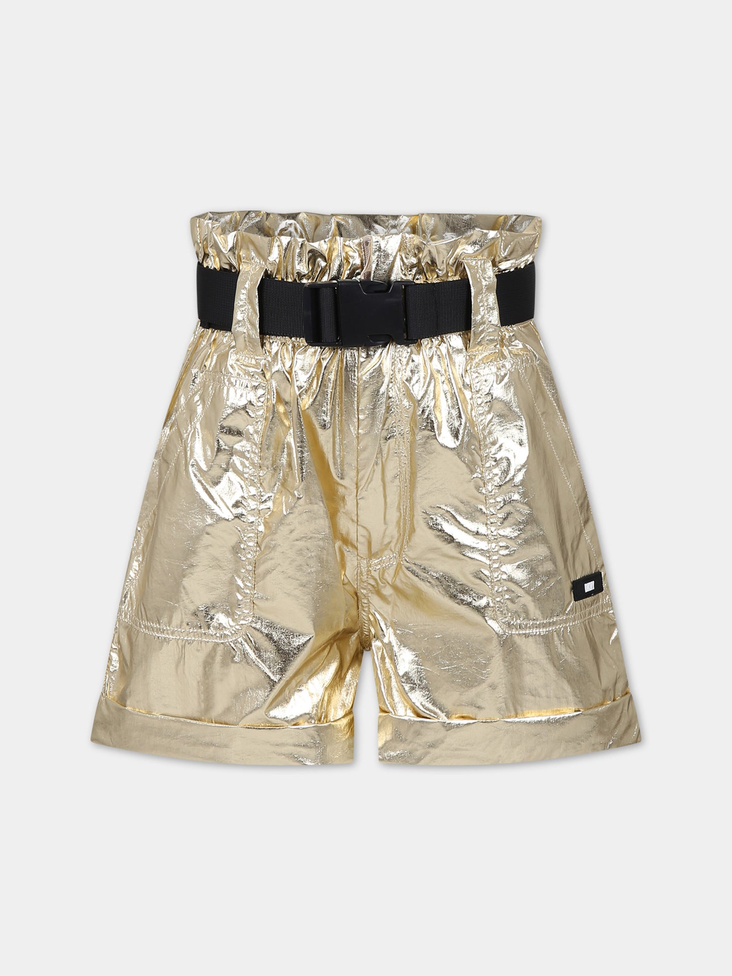 Shorts casual dorato per bambina,Dkny,D60061 560