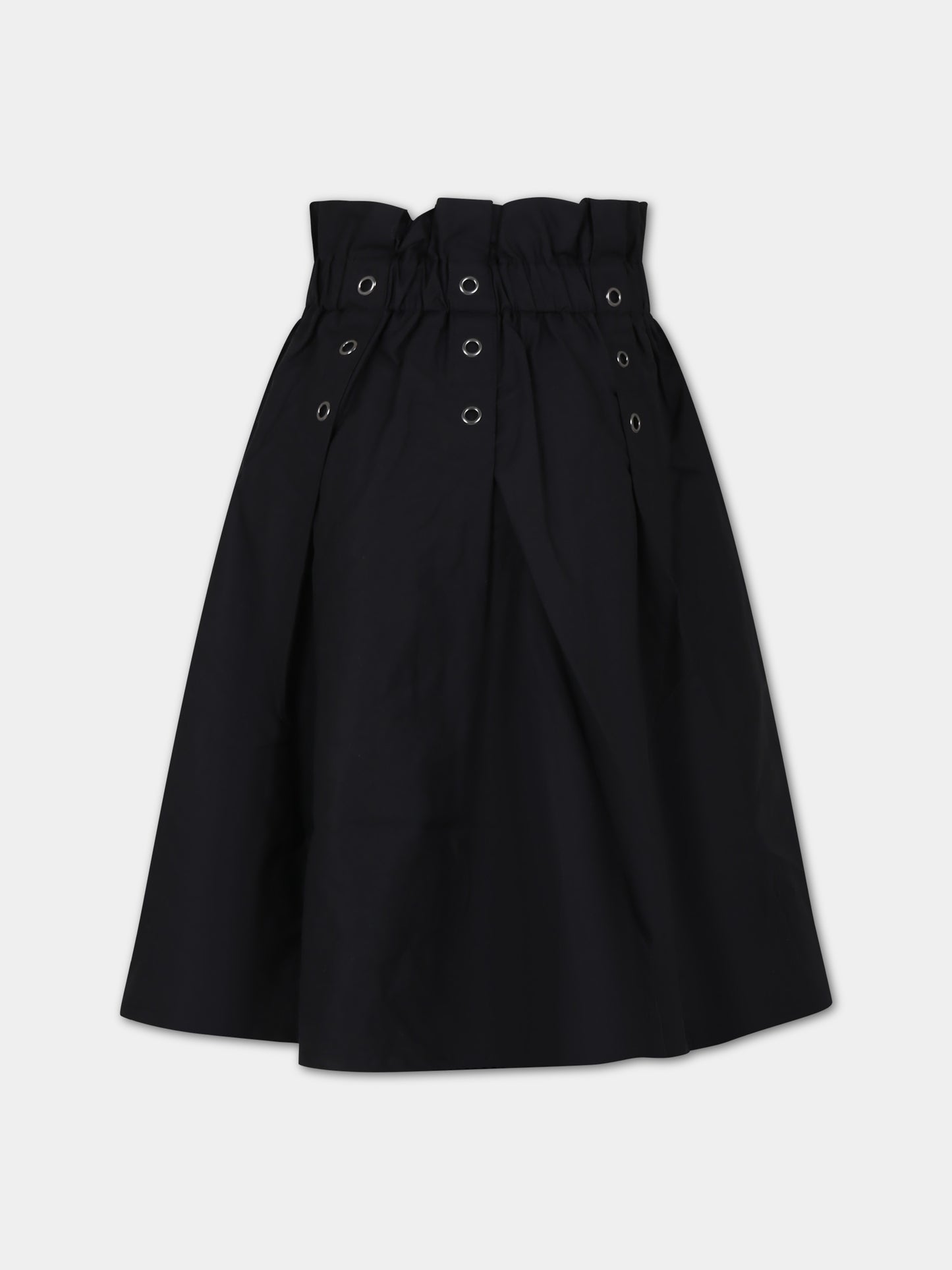 Gonna casual nera per bambina,Dkny,D60054 09B