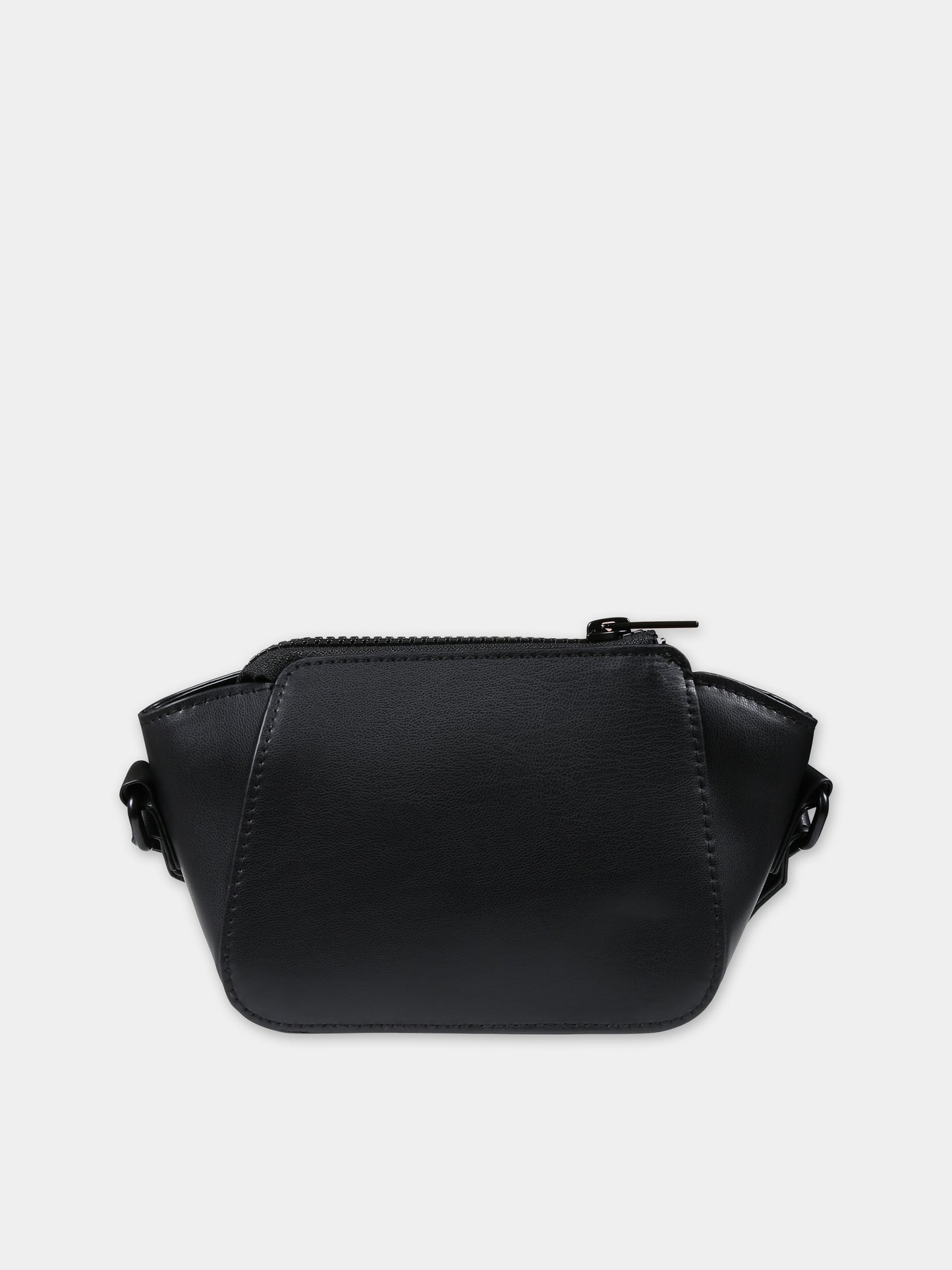 Borsa nera per bambina con logo,Dkny,D60154 09B