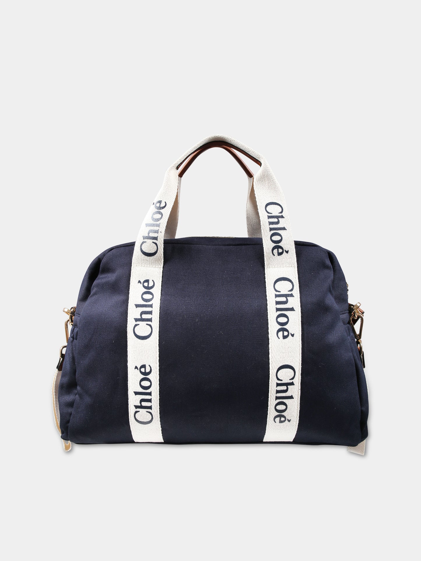 Borsa mamma blu per neonata,Chloé Kids,C20190 859