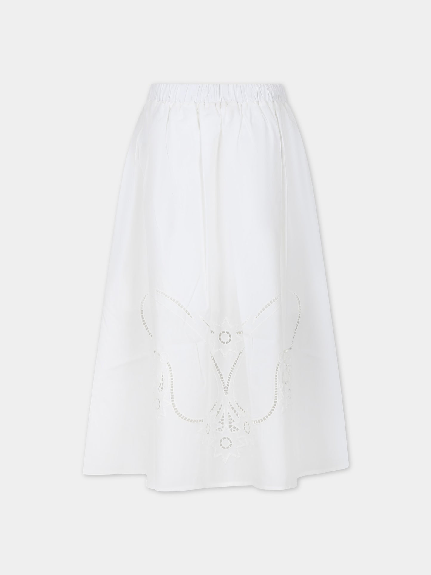 Gonna bianca per bambina,Chloé Kids,C20075 117