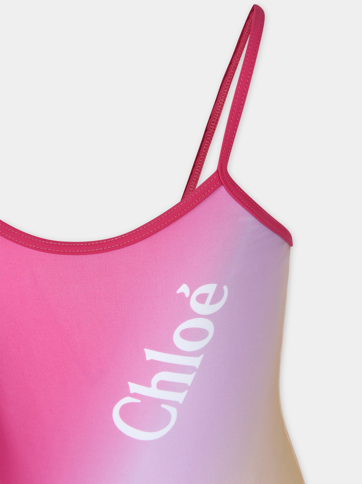 Costume intero multicolor per bambina,Chloé Kids,C20123 S05