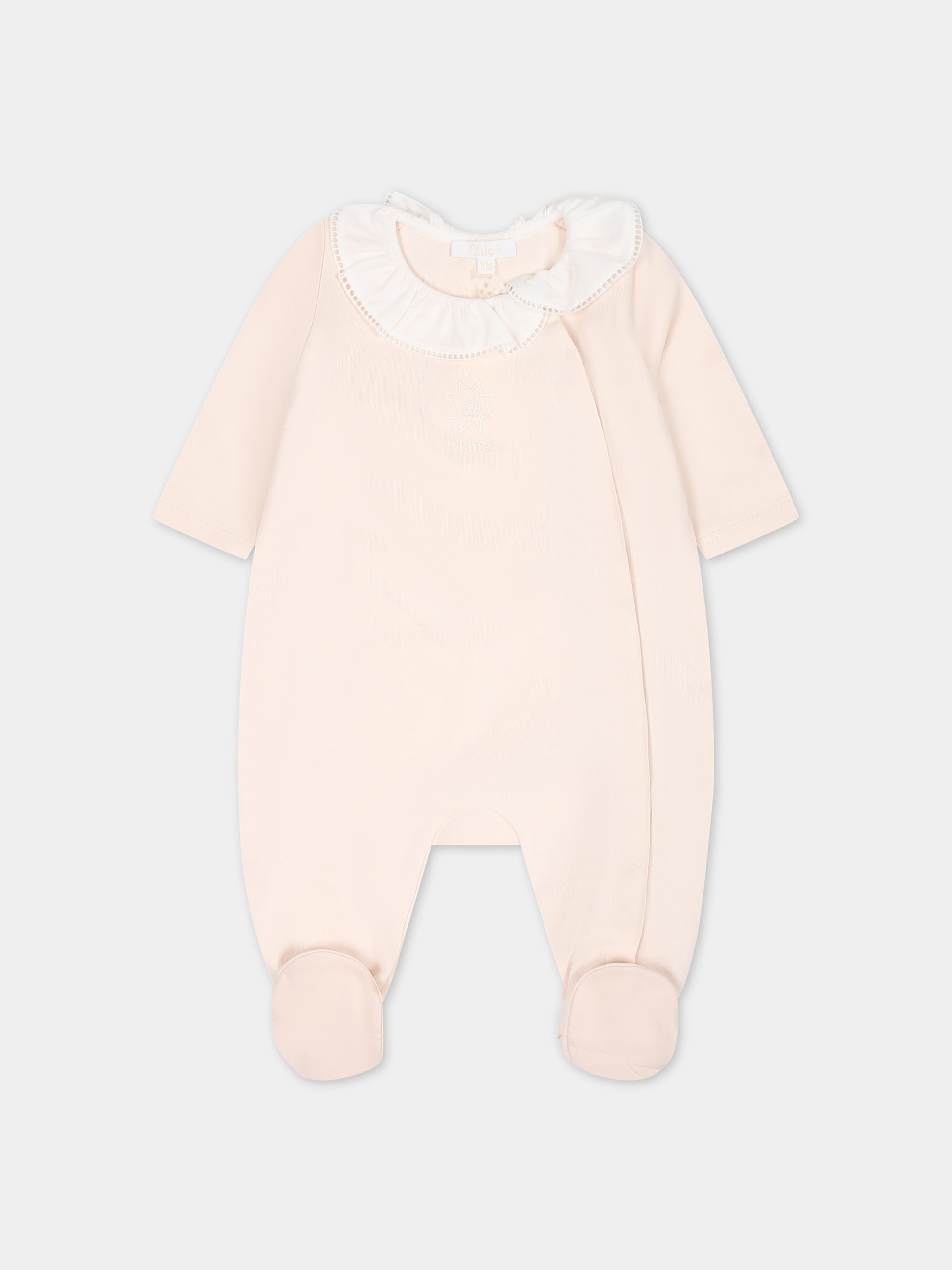 Set tutina rosa per neonata,Chloé Kids,C20156 440